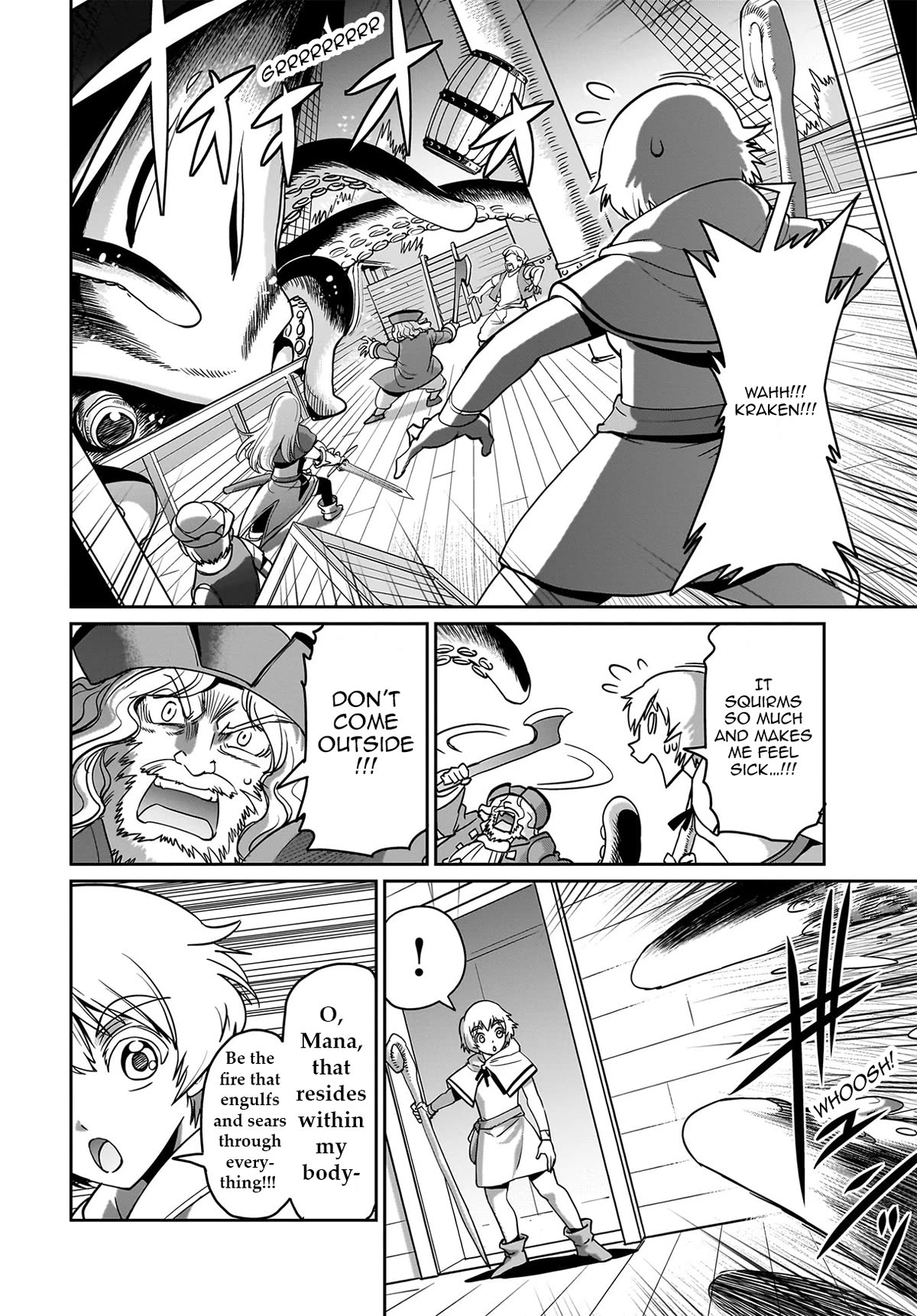 The Gunner's Life of a Middle-aged Man Summoned to Another World and Armed With a Rifle Chapter 12 page 7 - Chapter 12: Please Be Careful To Not Fall From The Ship