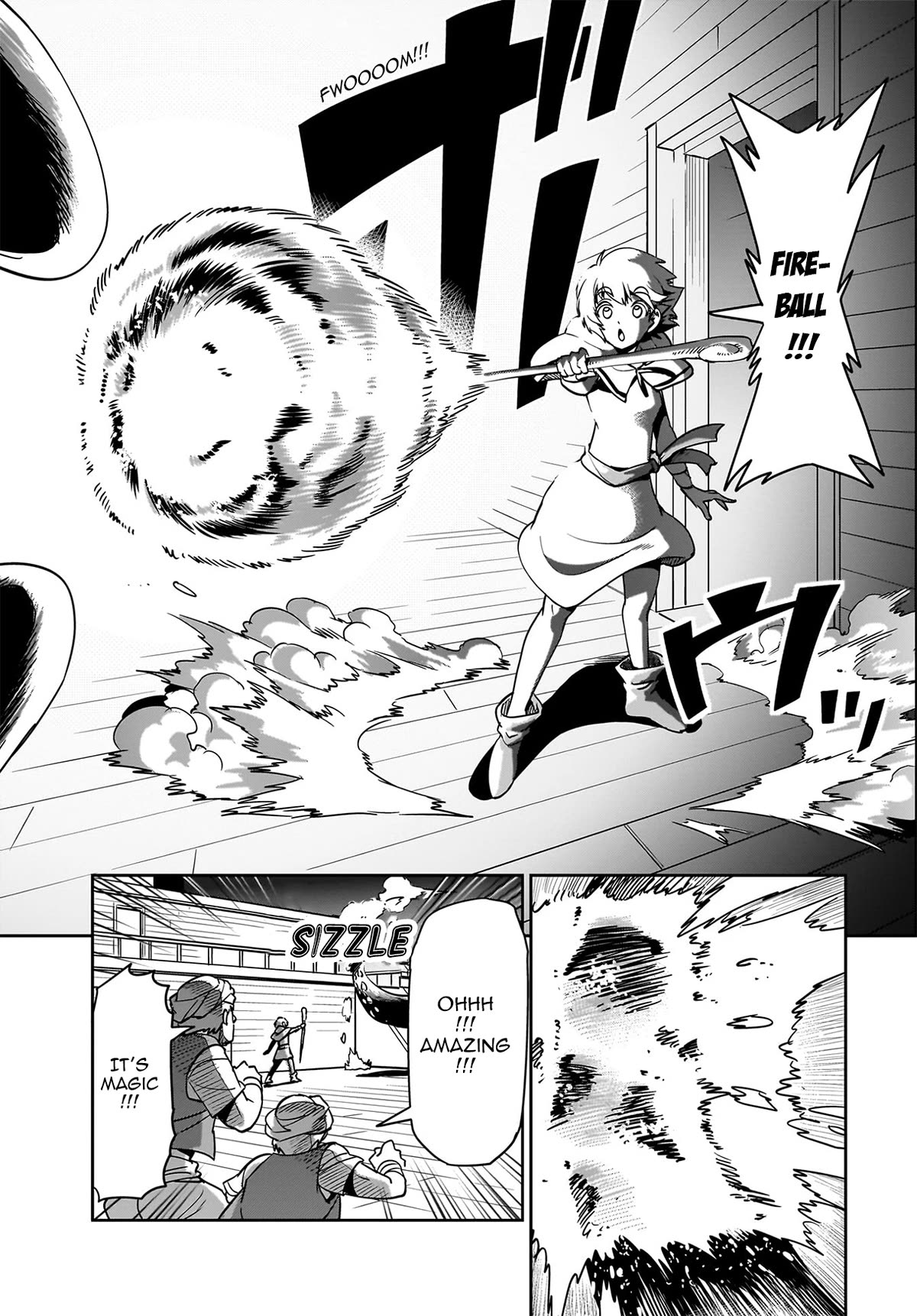 The Gunner's Life of a Middle-aged Man Summoned to Another World and Armed With a Rifle Chapter 12 page 8 - Chapter 12: Please Be Careful To Not Fall From The Ship