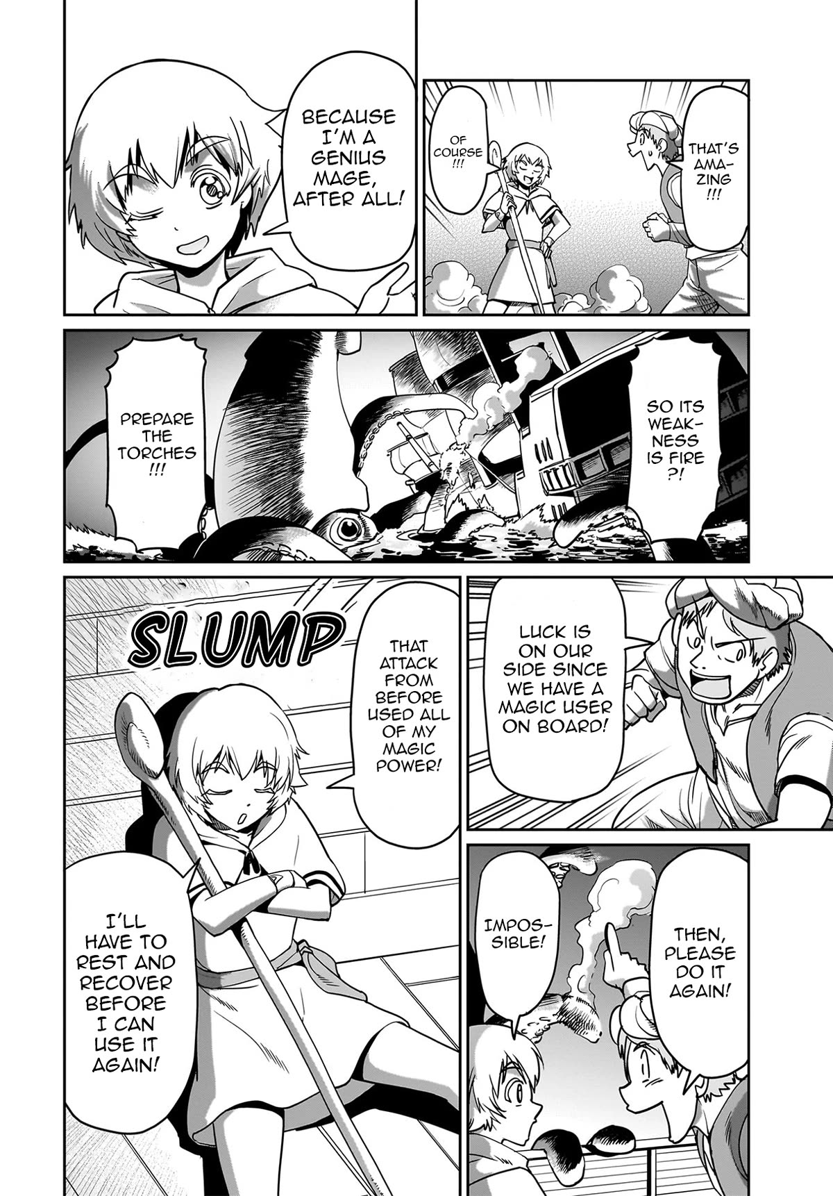 The Gunner's Life of a Middle-aged Man Summoned to Another World and Armed With a Rifle Chapter 12 page 9 - Chapter 12: Please Be Careful To Not Fall From The Ship