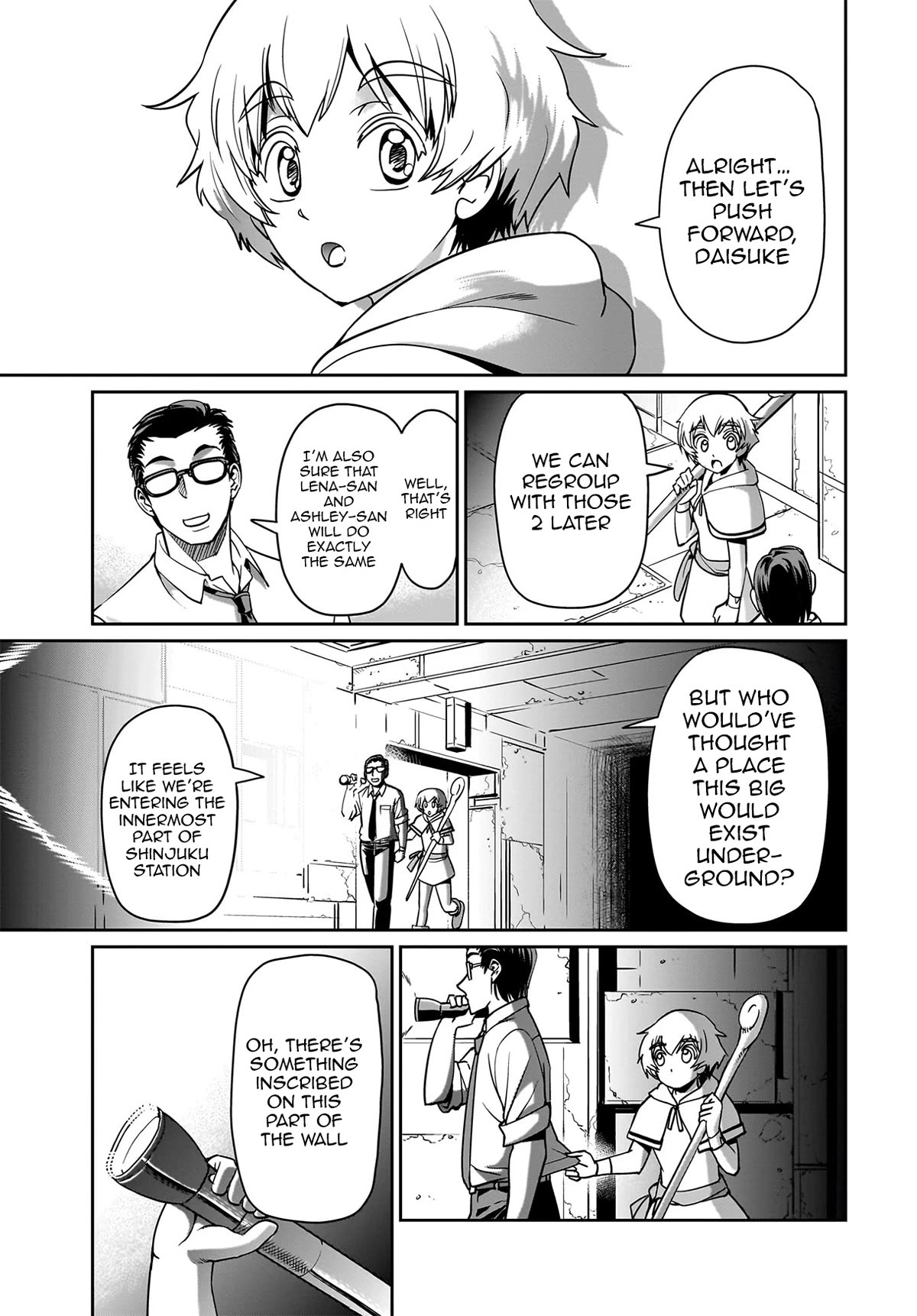 The Gunner's Life of a Middle-aged Man Summoned to Another World and Armed With a Rifle Chapter 13 page 14 - Chapter 13: Dungeon Exploration