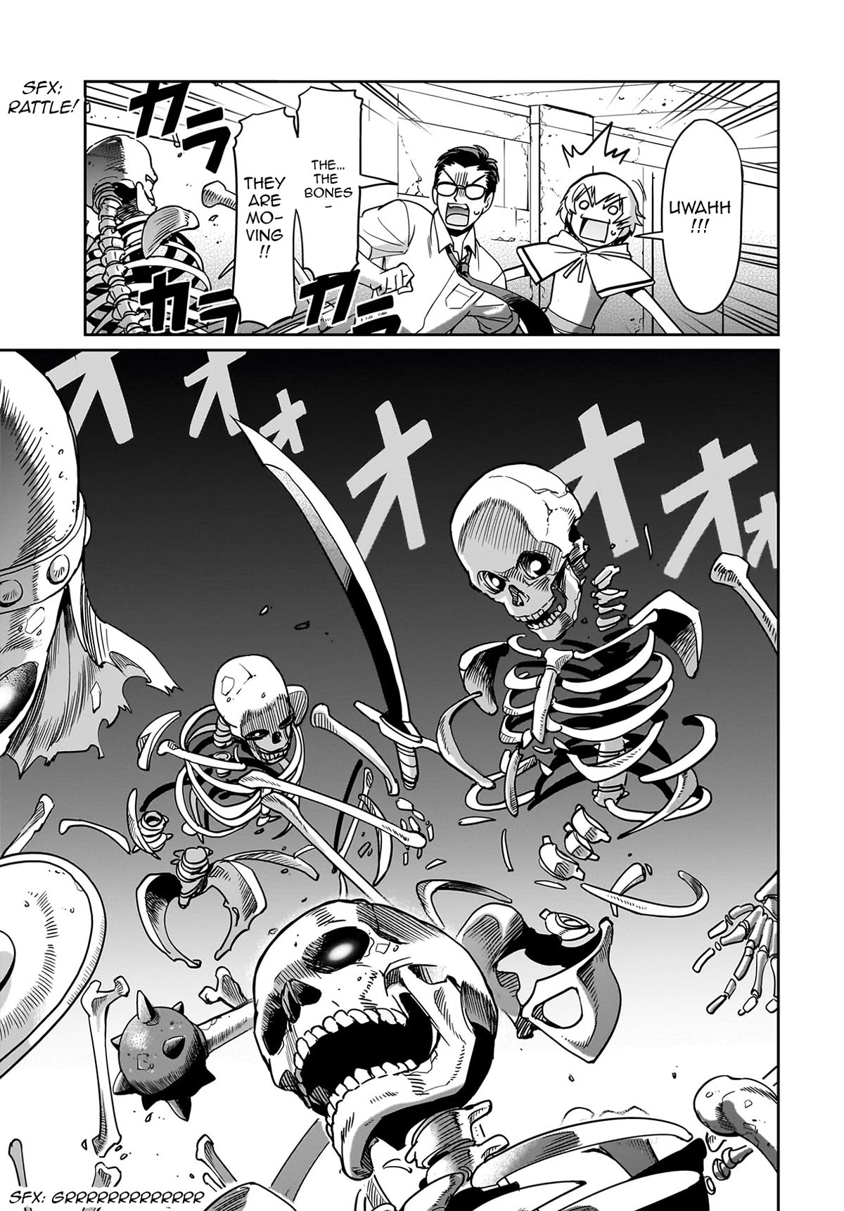 The Gunner's Life of a Middle-aged Man Summoned to Another World and Armed With a Rifle Chapter 13 page 17 - Chapter 13: Dungeon Exploration