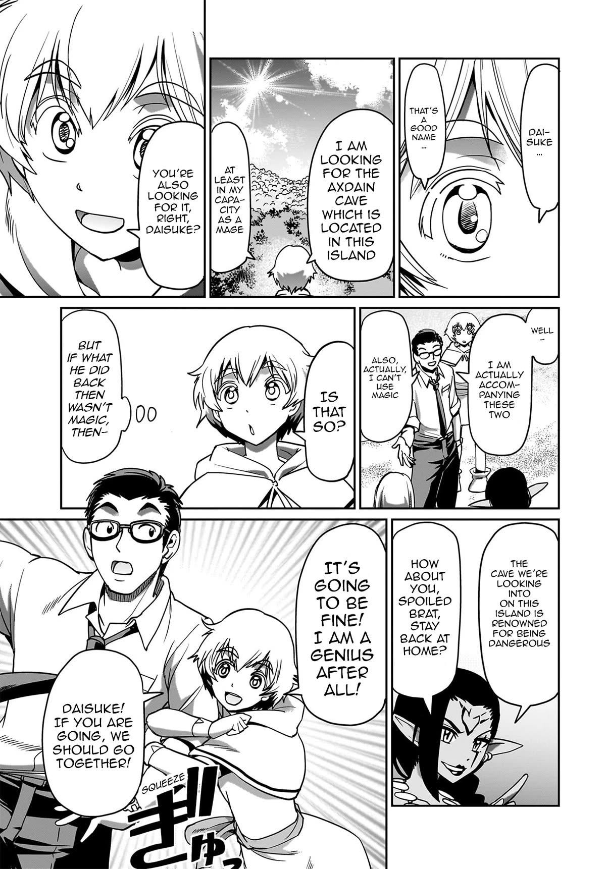 The Gunner's Life of a Middle-aged Man Summoned to Another World and Armed With a Rifle Chapter 13 page 4 - Chapter 13: Dungeon Exploration