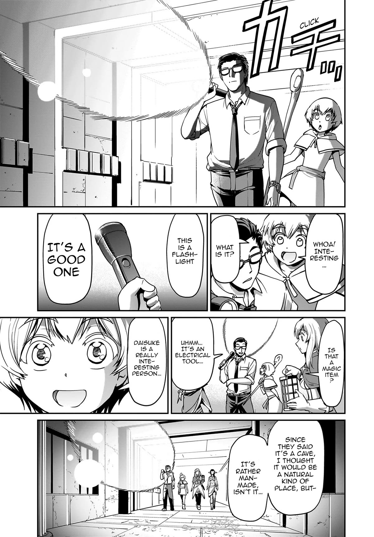The Gunner's Life of a Middle-aged Man Summoned to Another World and Armed With a Rifle Chapter 13 page 6 - Chapter 13: Dungeon Exploration