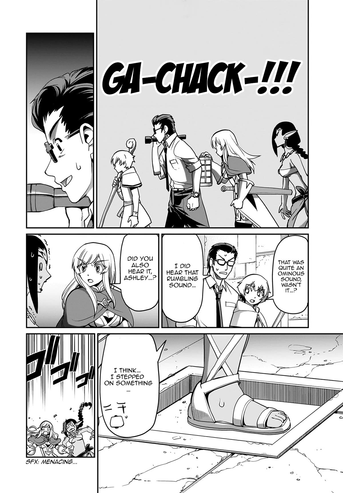 The Gunner's Life of a Middle-aged Man Summoned to Another World and Armed With a Rifle Chapter 13 page 9 - Chapter 13: Dungeon Exploration