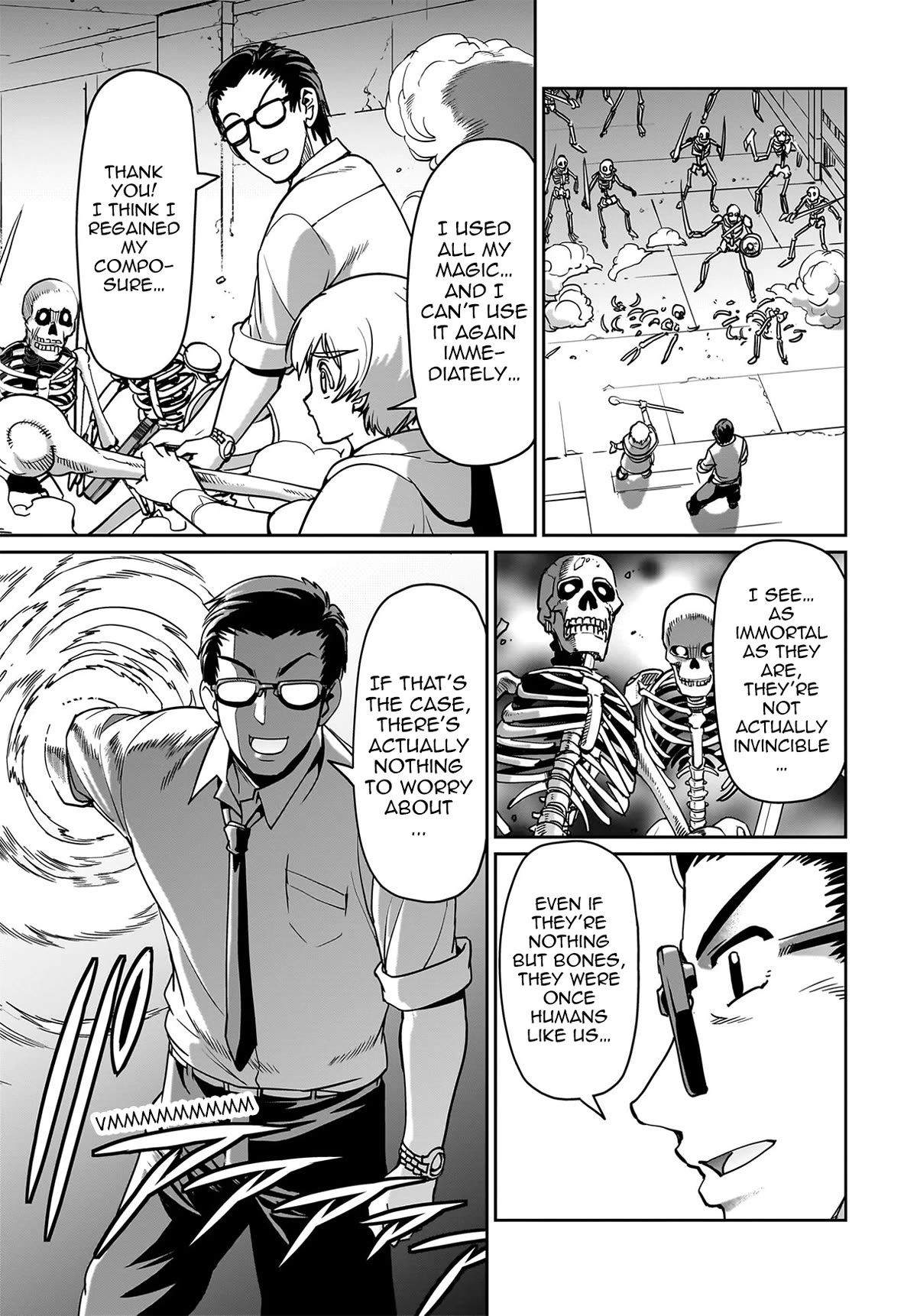 The Gunner's Life of a Middle-aged Man Summoned to Another World and Armed With a Rifle Chapter 14 page 10 - Chapter 14: The Secret of Michelle