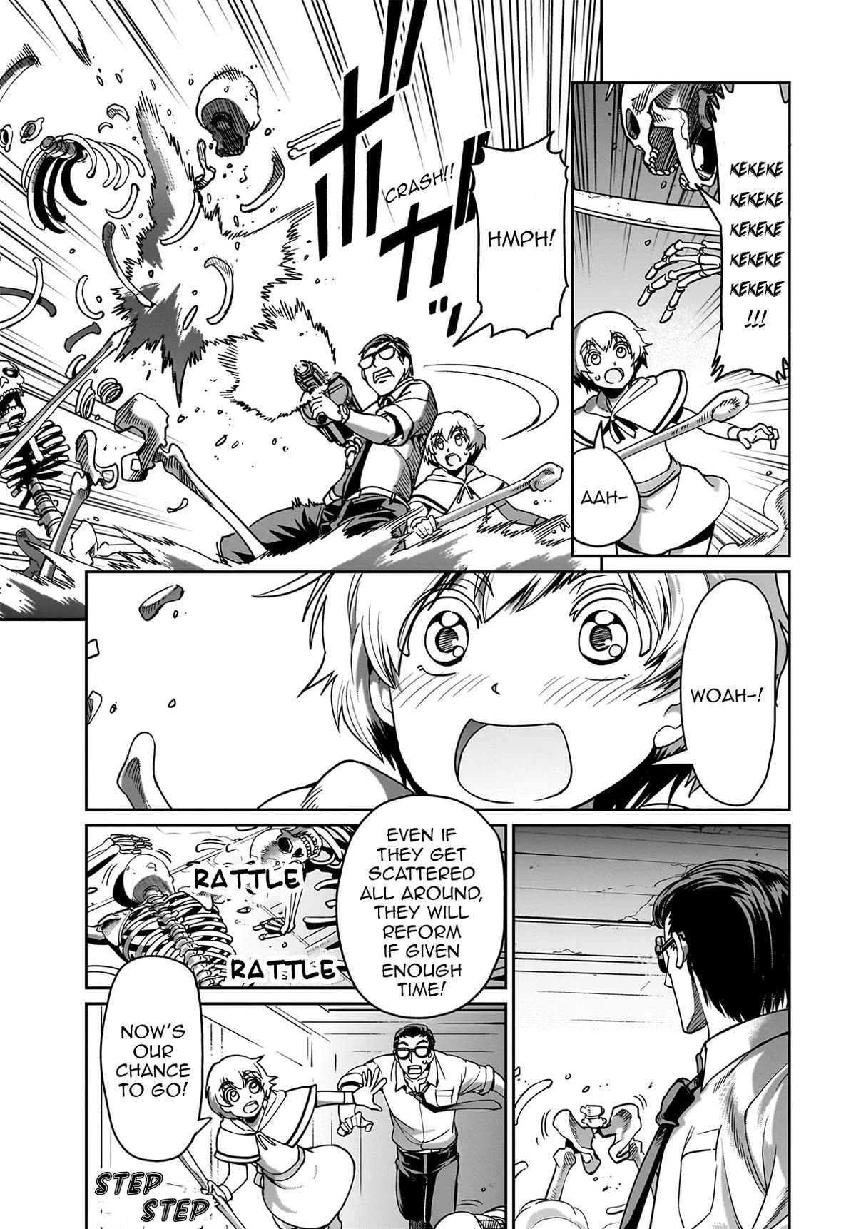 The Gunner's Life of a Middle-aged Man Summoned to Another World and Armed With a Rifle Chapter 14 page 14 - Chapter 14: The Secret of Michelle