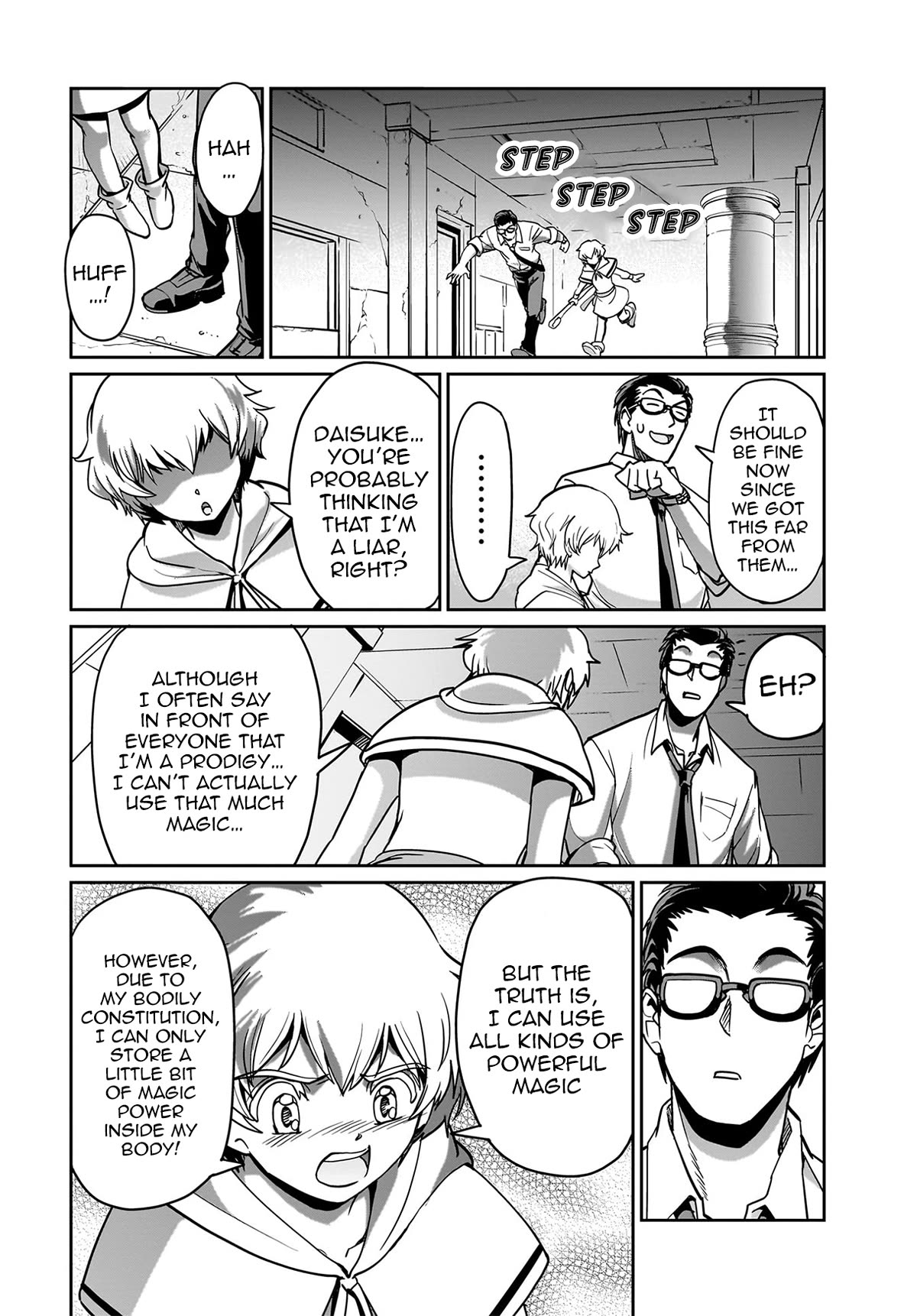 The Gunner's Life of a Middle-aged Man Summoned to Another World and Armed With a Rifle Chapter 14 page 15 - Chapter 14: The Secret of Michelle