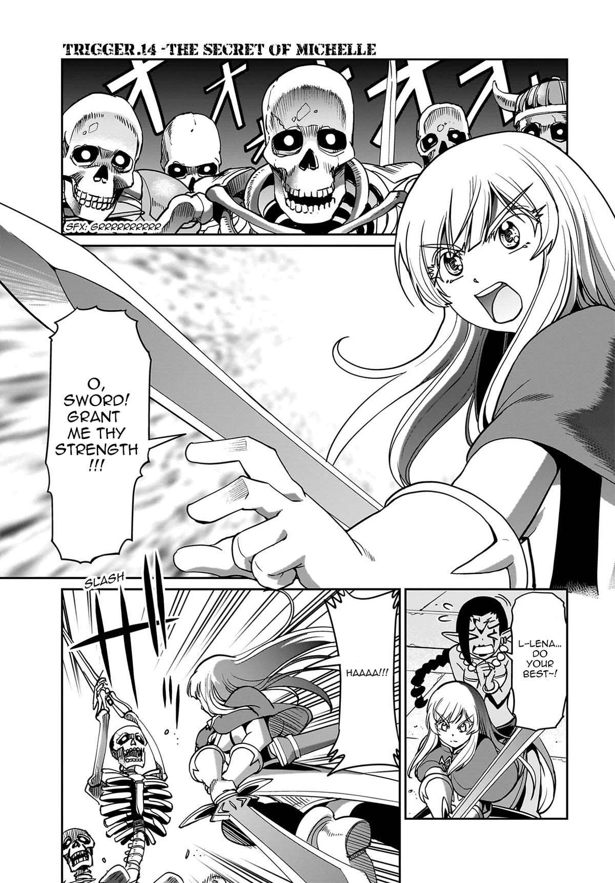 The Gunner's Life of a Middle-aged Man Summoned to Another World and Armed With a Rifle Chapter 14 page 2 - Chapter 14: The Secret of Michelle
