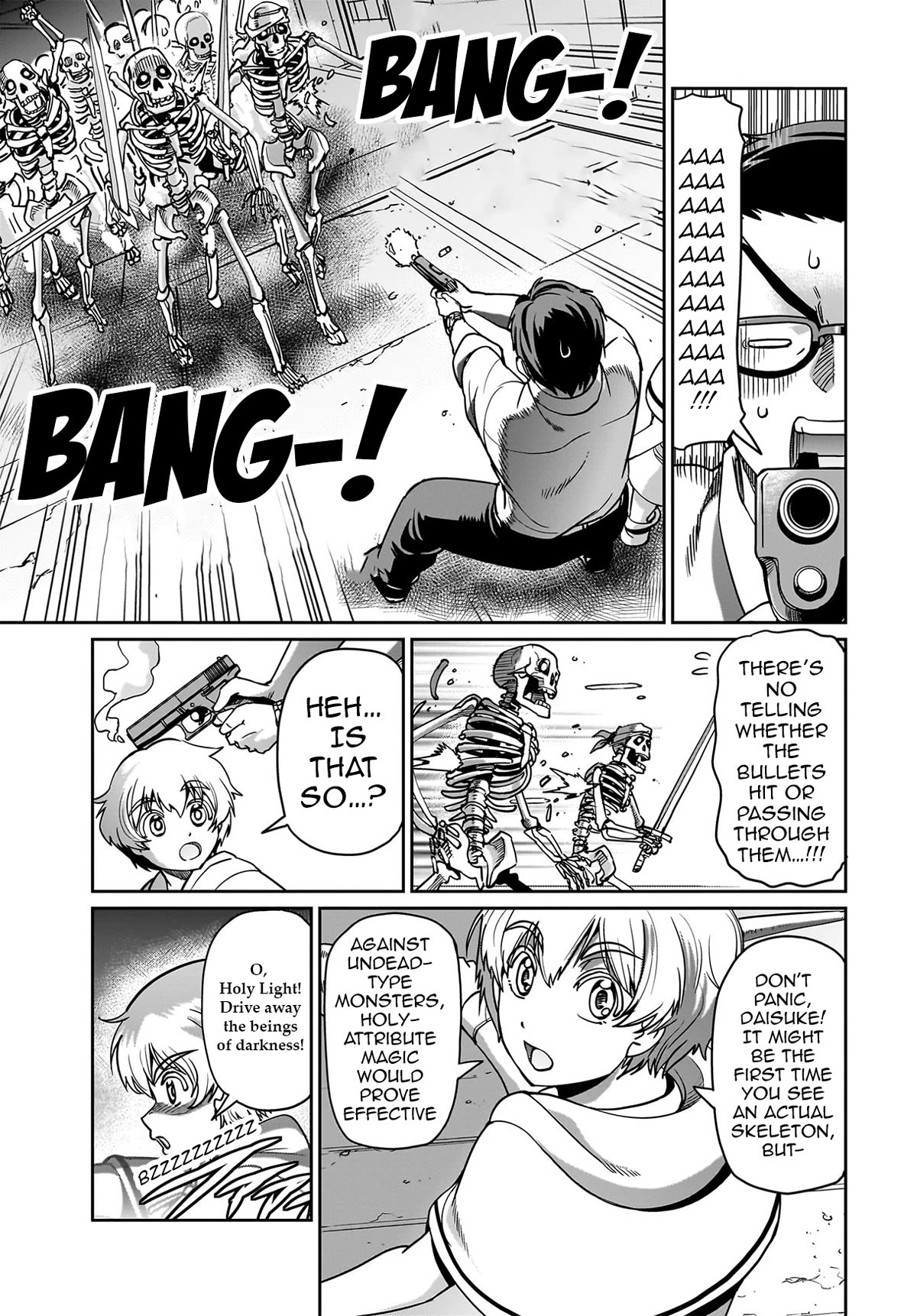 The Gunner's Life of a Middle-aged Man Summoned to Another World and Armed With a Rifle Chapter 14 page 8 - Chapter 14: The Secret of Michelle