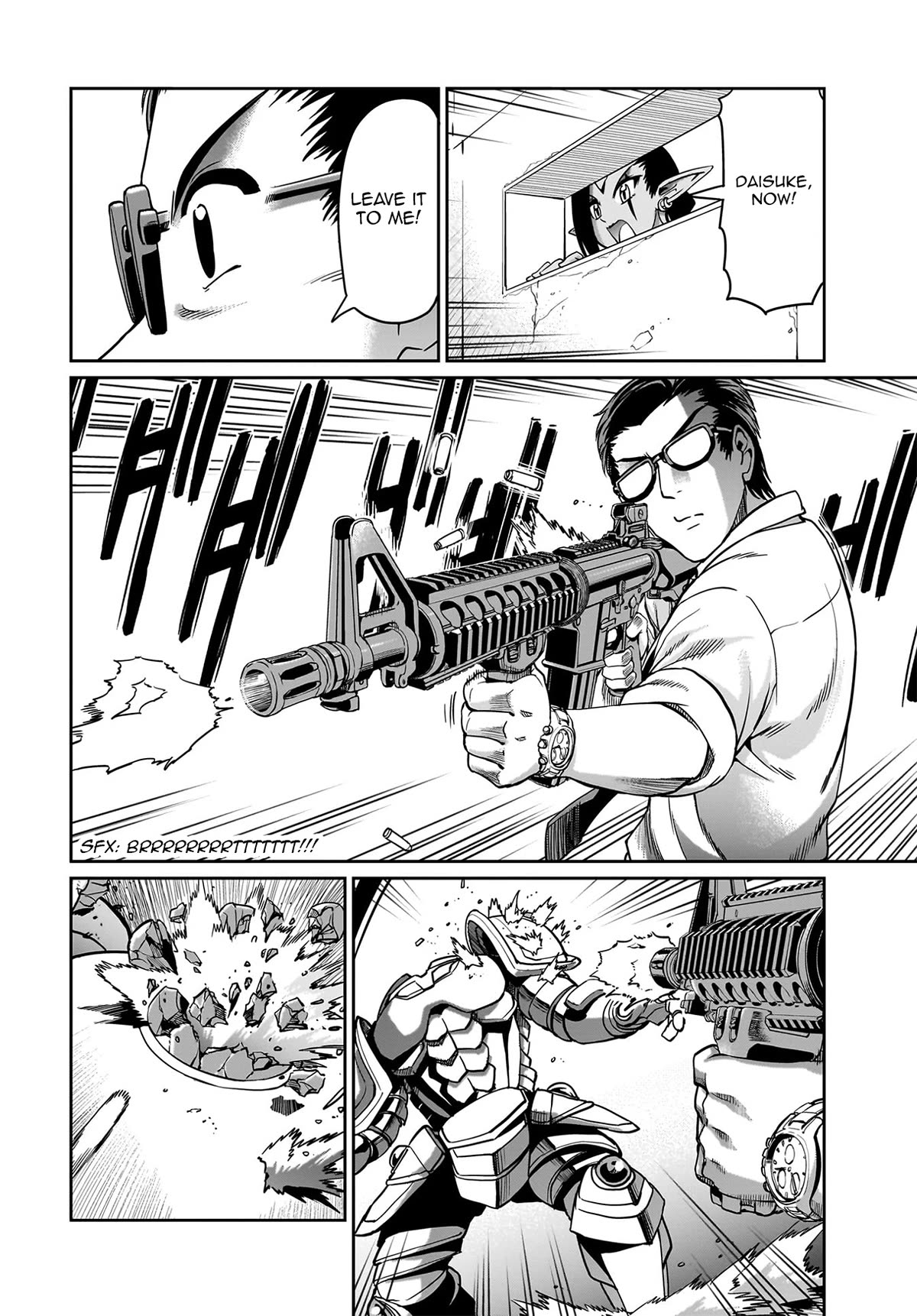 The Gunner's Life of a Middle-aged Man Summoned to Another World and Armed With a Rifle Chapter 15 page 13 - Chapter 15: The Two Minds Trial