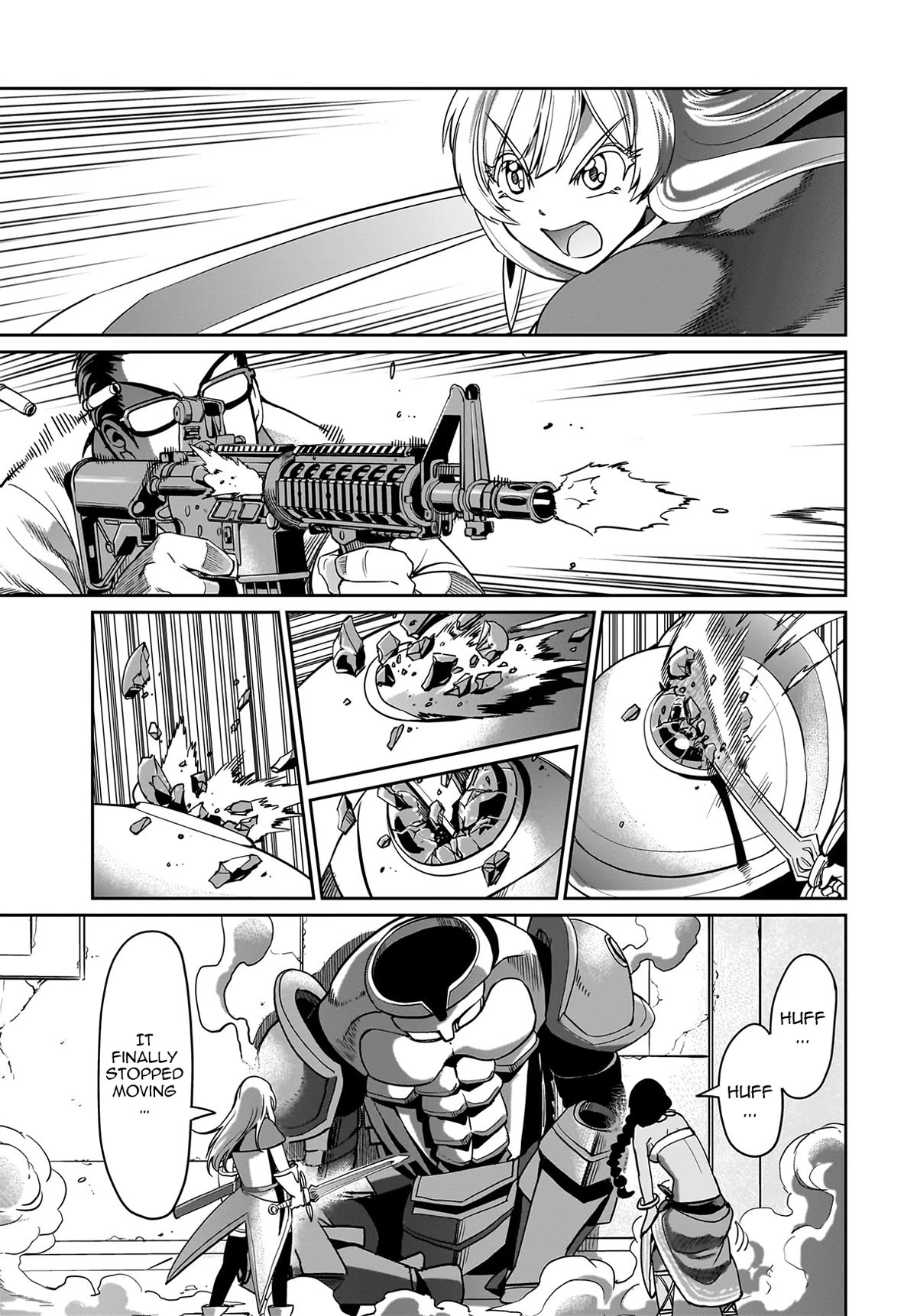 The Gunner's Life of a Middle-aged Man Summoned to Another World and Armed With a Rifle Chapter 15 page 16 - Chapter 15: The Two Minds Trial
