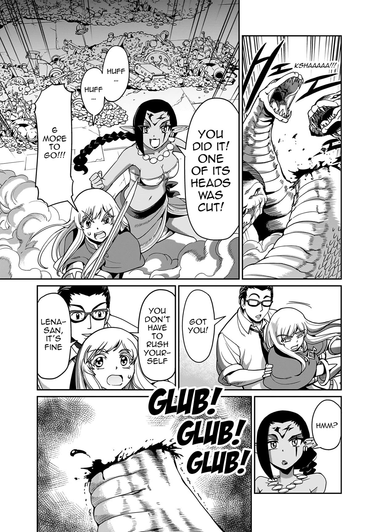 The Gunner's Life of a Middle-aged Man Summoned to Another World and Armed With a Rifle Chapter 17 page 16 - Chapter 17: The Seven-Headed Demonic Beast