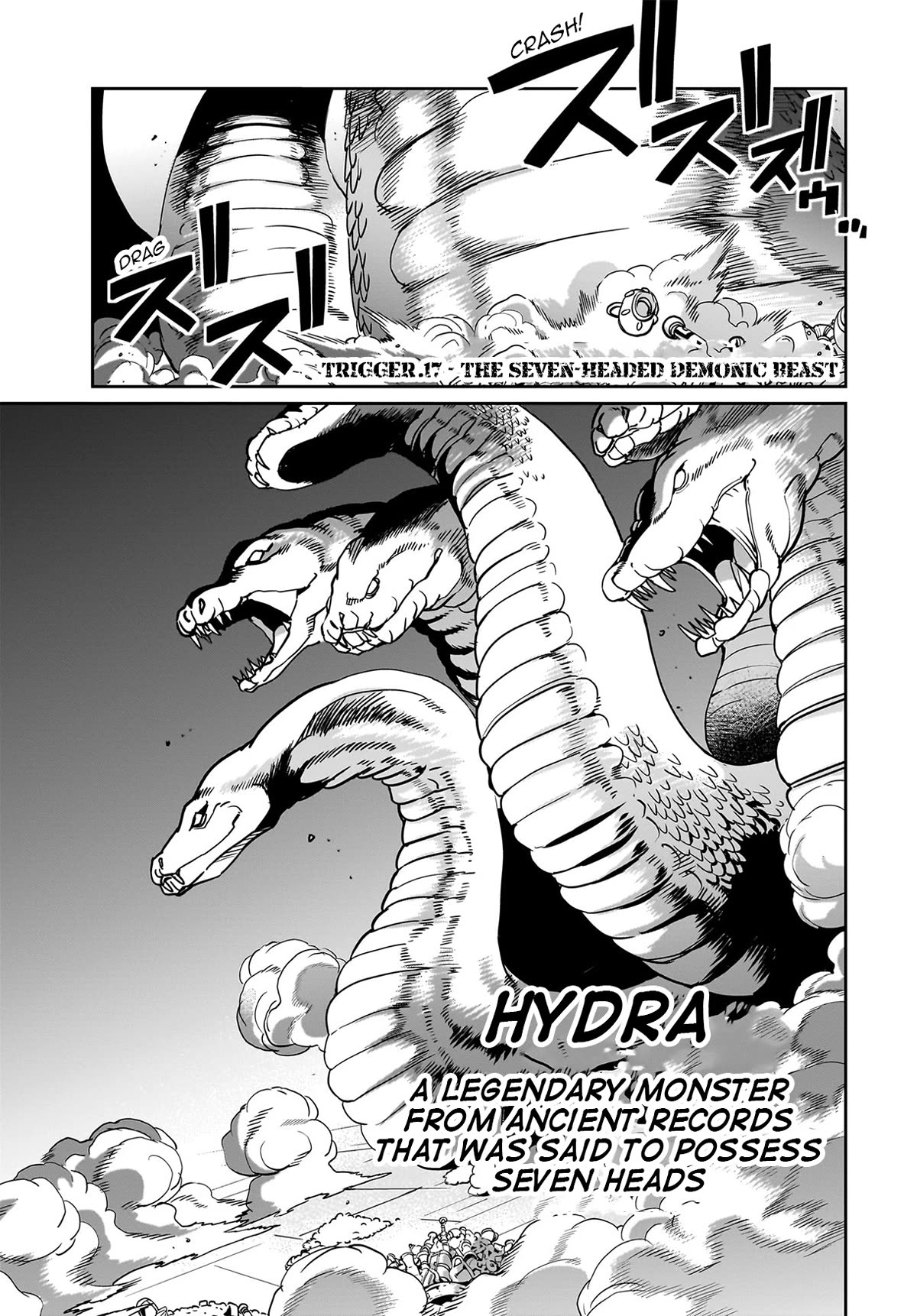 The Gunner's Life of a Middle-aged Man Summoned to Another World and Armed With a Rifle Chapter 17 page 2 - Chapter 17: The Seven-Headed Demonic Beast