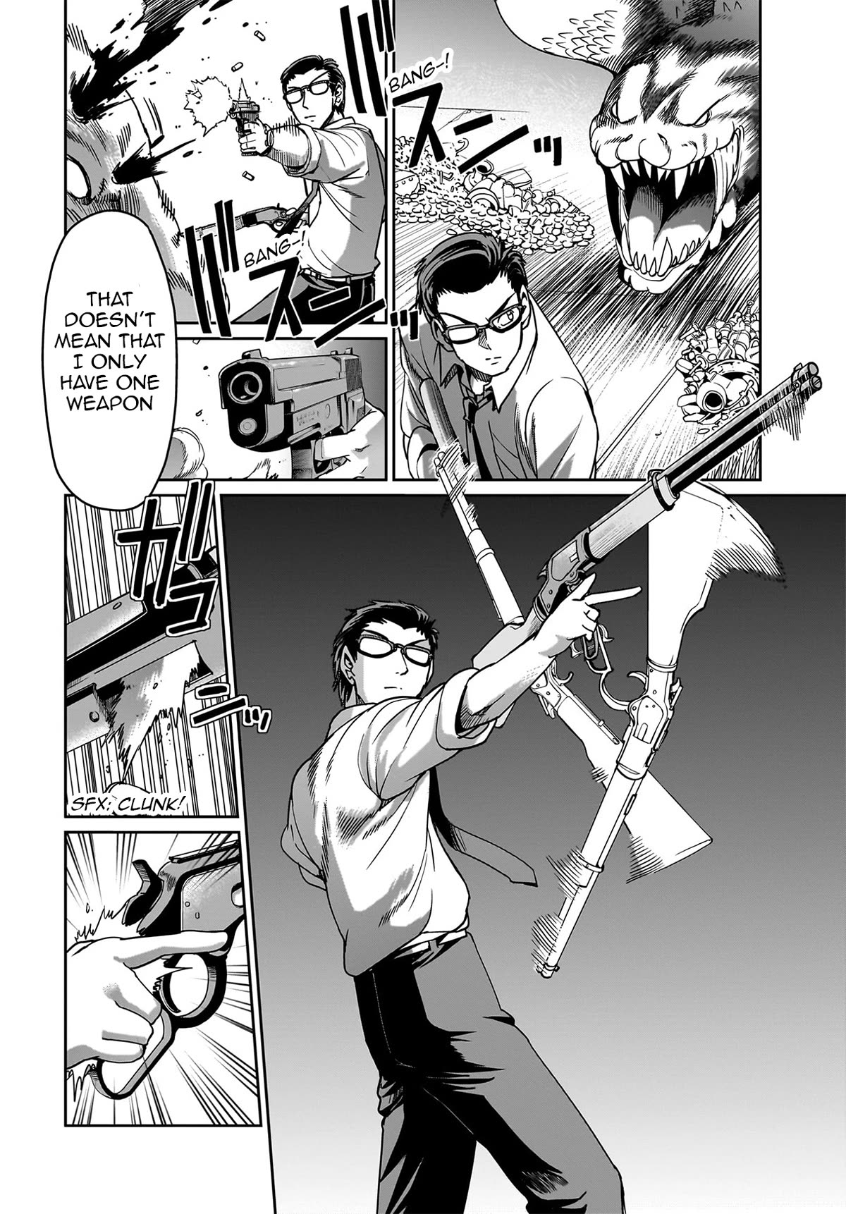 The Gunner's Life of a Middle-aged Man Summoned to Another World and Armed With a Rifle Chapter 17 page 9 - Chapter 17: The Seven-Headed Demonic Beast