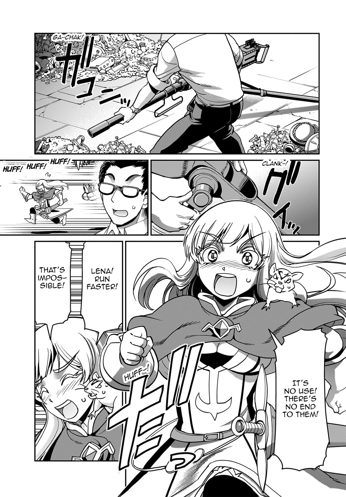 The Gunner's Life of a Middle-aged Man Summoned to Another World and Armed With a Rifle Chapter 18 page 14 - Chapter 18: My Ability as a Magician