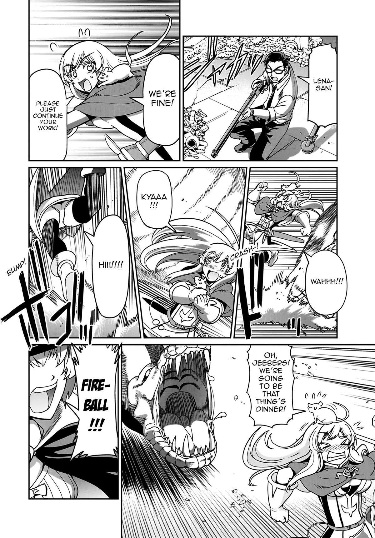 The Gunner's Life of a Middle-aged Man Summoned to Another World and Armed With a Rifle Chapter 18 page 15 - Chapter 18: My Ability as a Magician