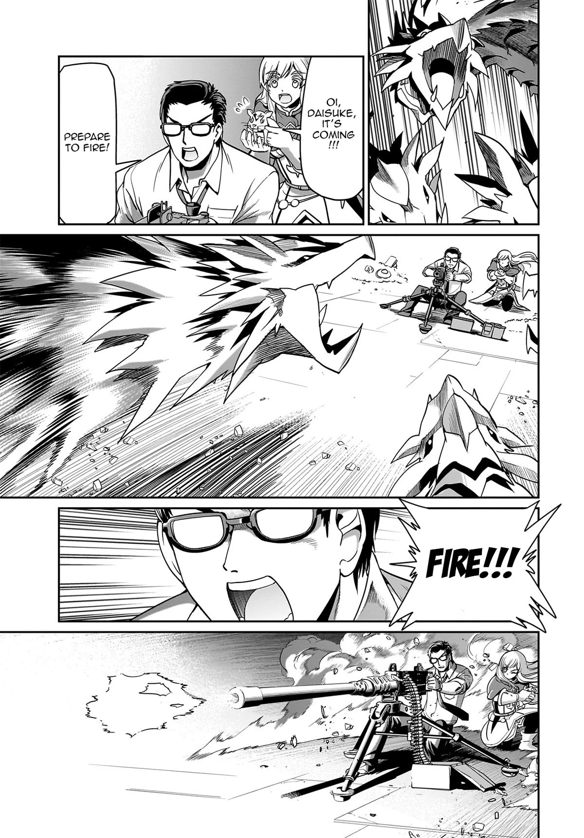 The Gunner's Life of a Middle-aged Man Summoned to Another World and Armed With a Rifle Chapter 19 page 20 - Chapter 19: The Genius Mage