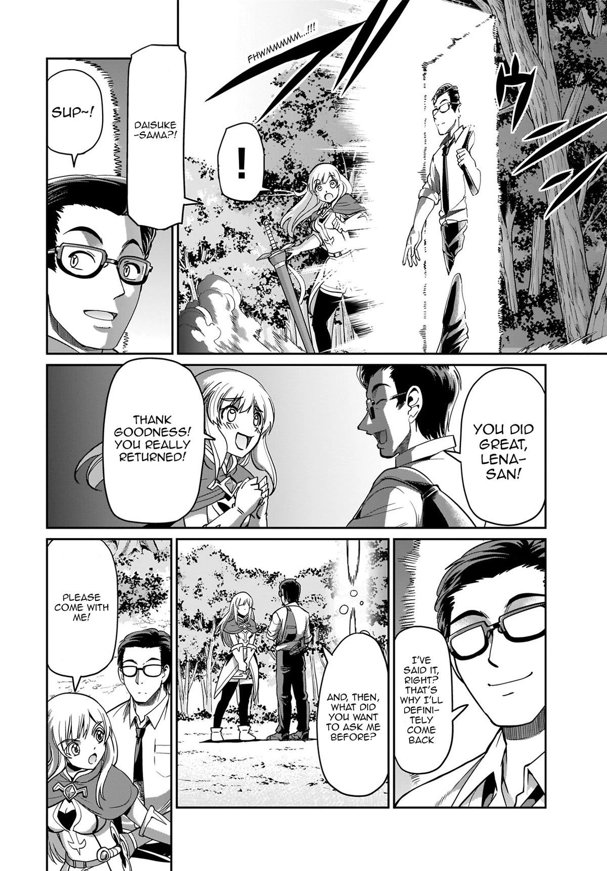 The Gunner's Life of a Middle-aged Man Summoned to Another World and Armed With a Rifle Chapter 2 page 13 - Chapter 2: Summoned One