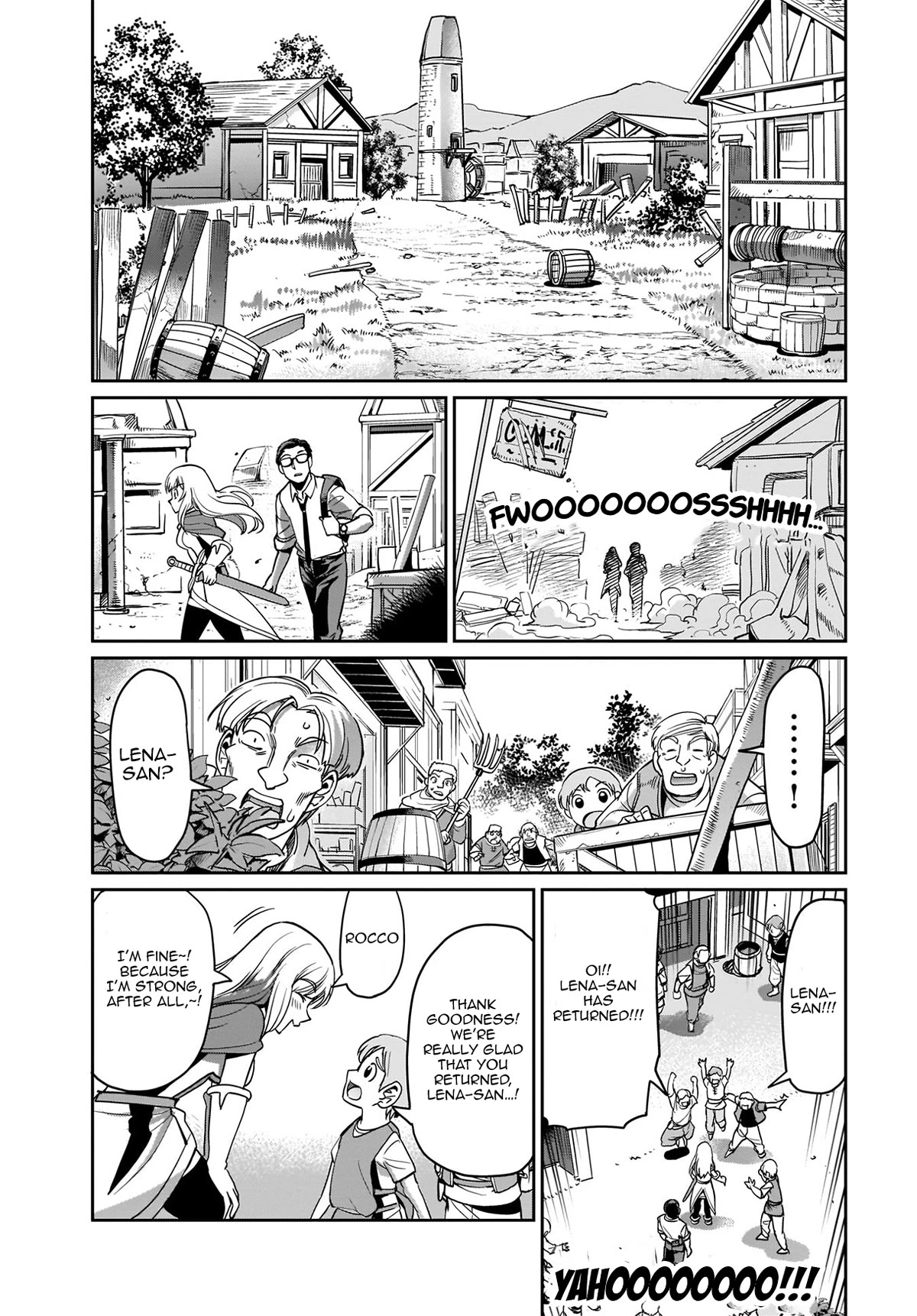 The Gunner's Life of a Middle-aged Man Summoned to Another World and Armed With a Rifle Chapter 2 page 14 - Chapter 2: Summoned One