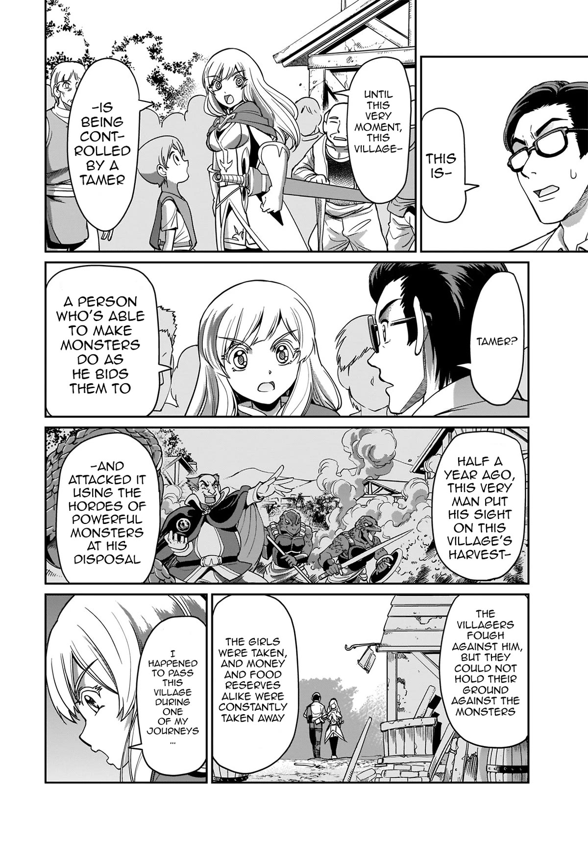 The Gunner's Life of a Middle-aged Man Summoned to Another World and Armed With a Rifle Chapter 2 page 15 - Chapter 2: Summoned One