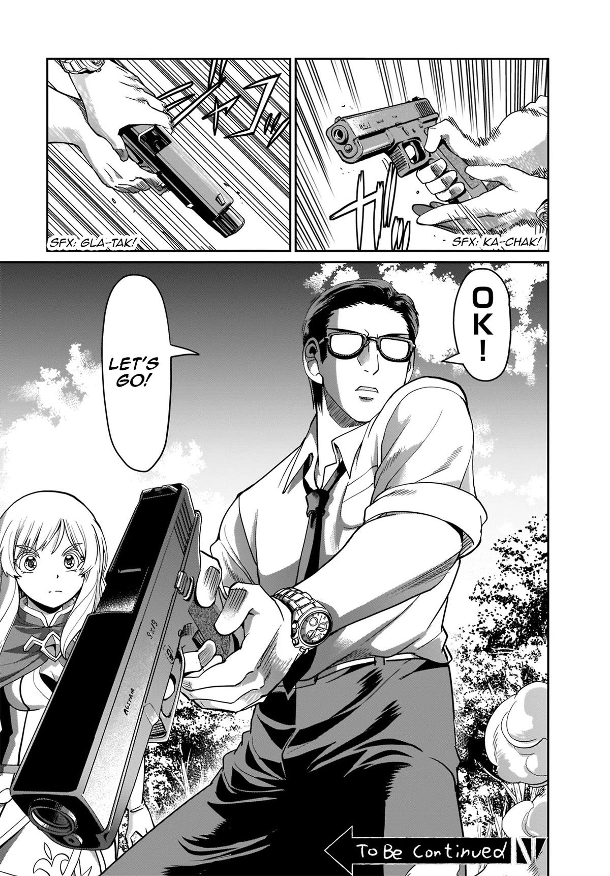 The Gunner's Life of a Middle-aged Man Summoned to Another World and Armed With a Rifle Chapter 2 page 21 - Chapter 2: Summoned One