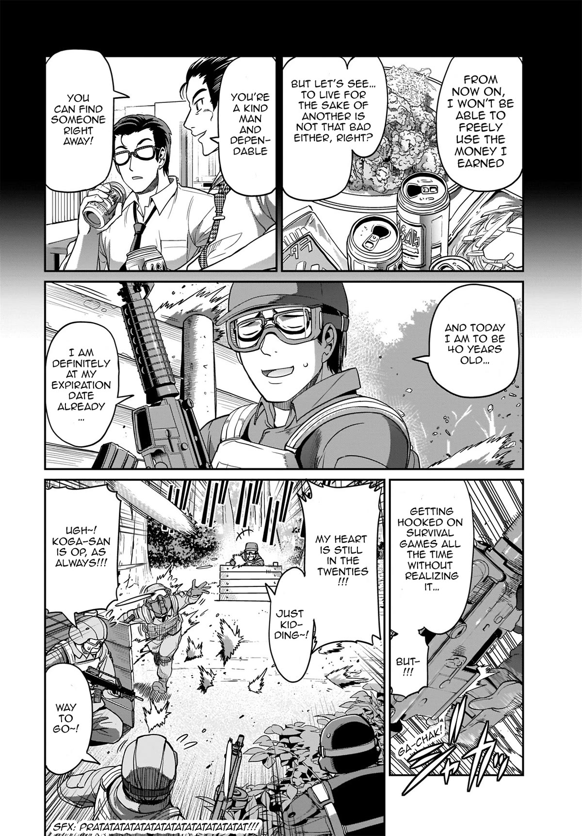 The Gunner's Life of a Middle-aged Man Summoned to Another World and Armed With a Rifle Chapter 2 page 3 - Chapter 2: Summoned One