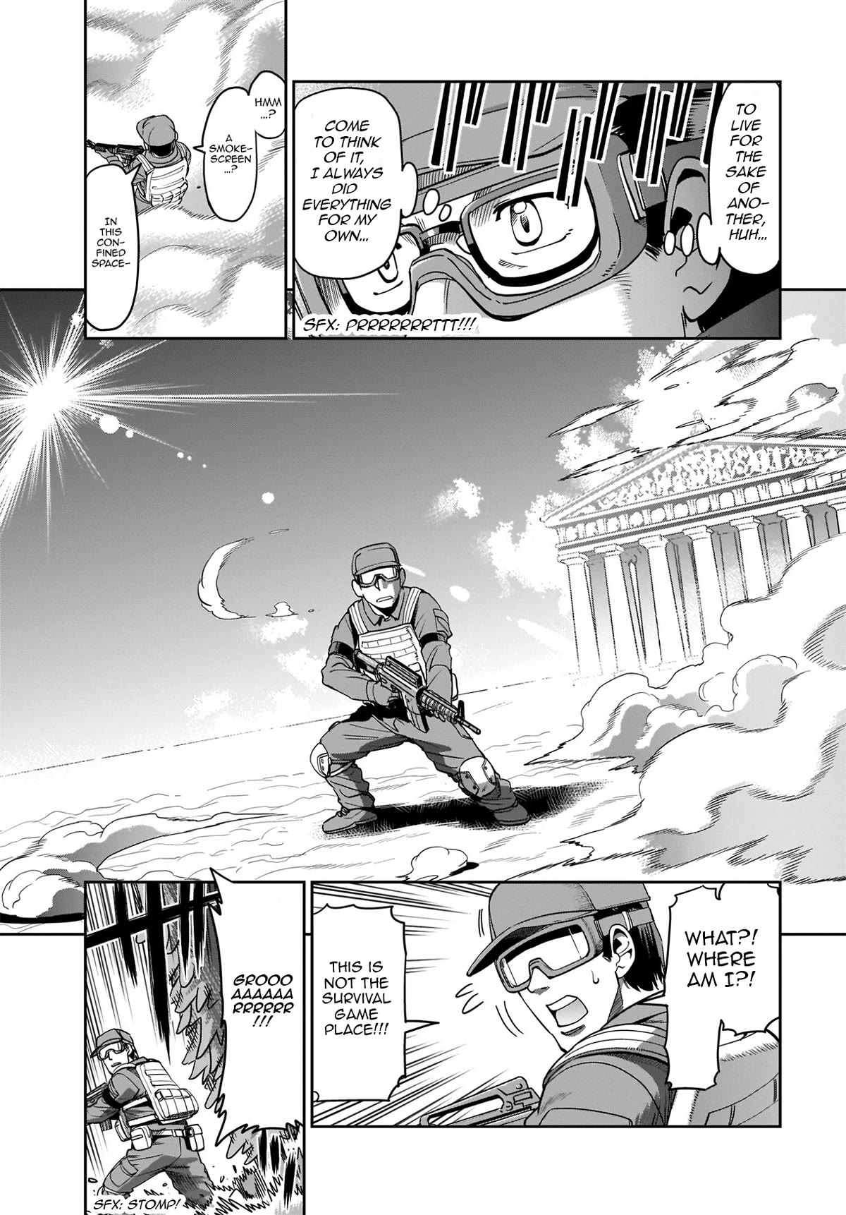 The Gunner's Life of a Middle-aged Man Summoned to Another World and Armed With a Rifle Chapter 2 page 4 - Chapter 2: Summoned One