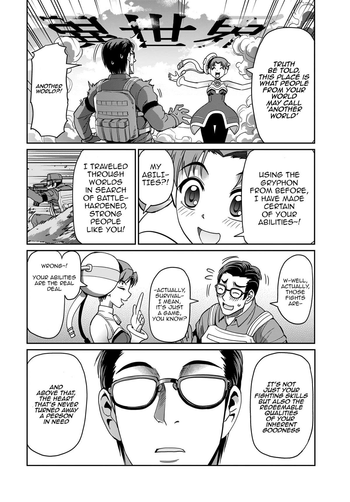 The Gunner's Life of a Middle-aged Man Summoned to Another World and Armed With a Rifle Chapter 2 page 9 - Chapter 2: Summoned One