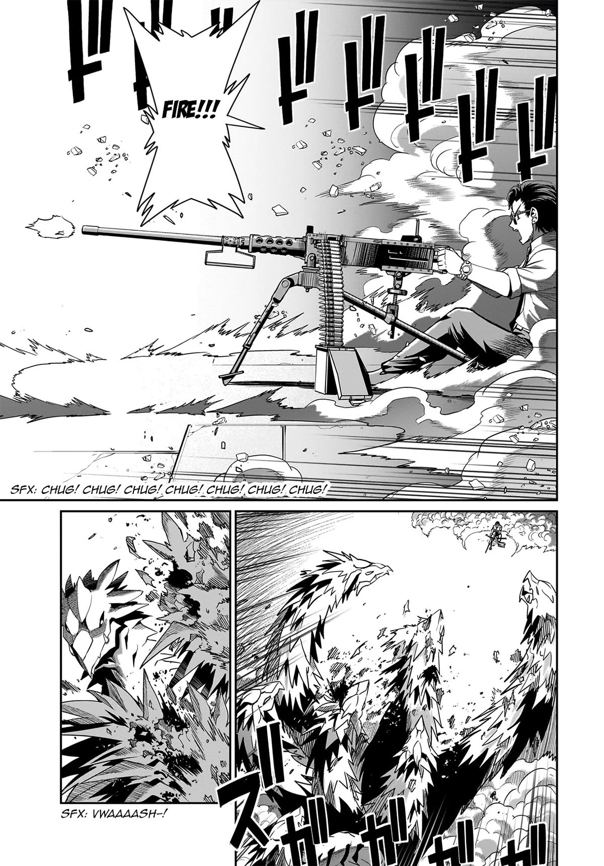 The Gunner's Life of a Middle-aged Man Summoned to Another World and Armed With a Rifle Chapter 20 page 12 - Chapter 20: M2 Browning
