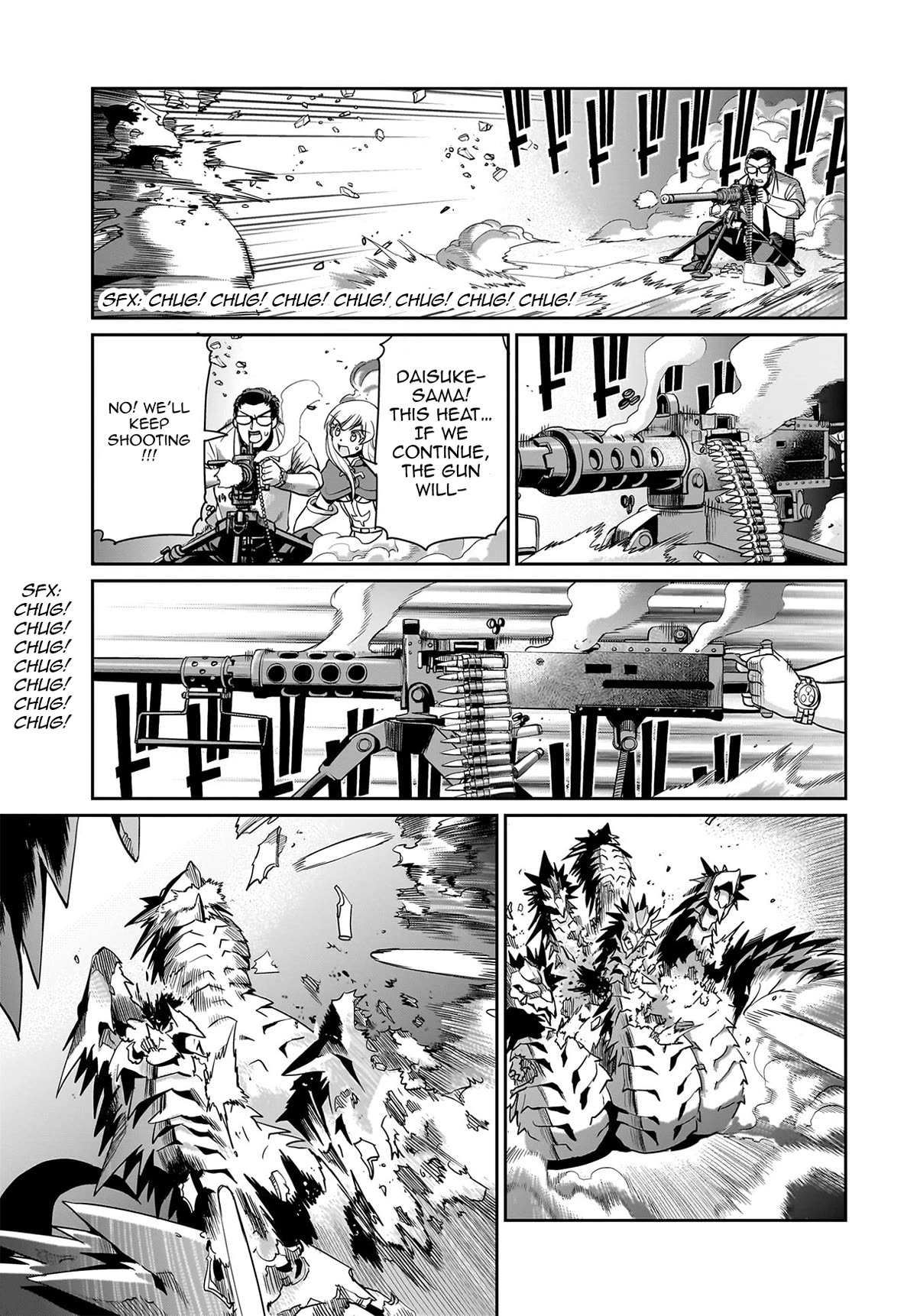 The Gunner's Life of a Middle-aged Man Summoned to Another World and Armed With a Rifle Chapter 20 page 16 - Chapter 20: M2 Browning