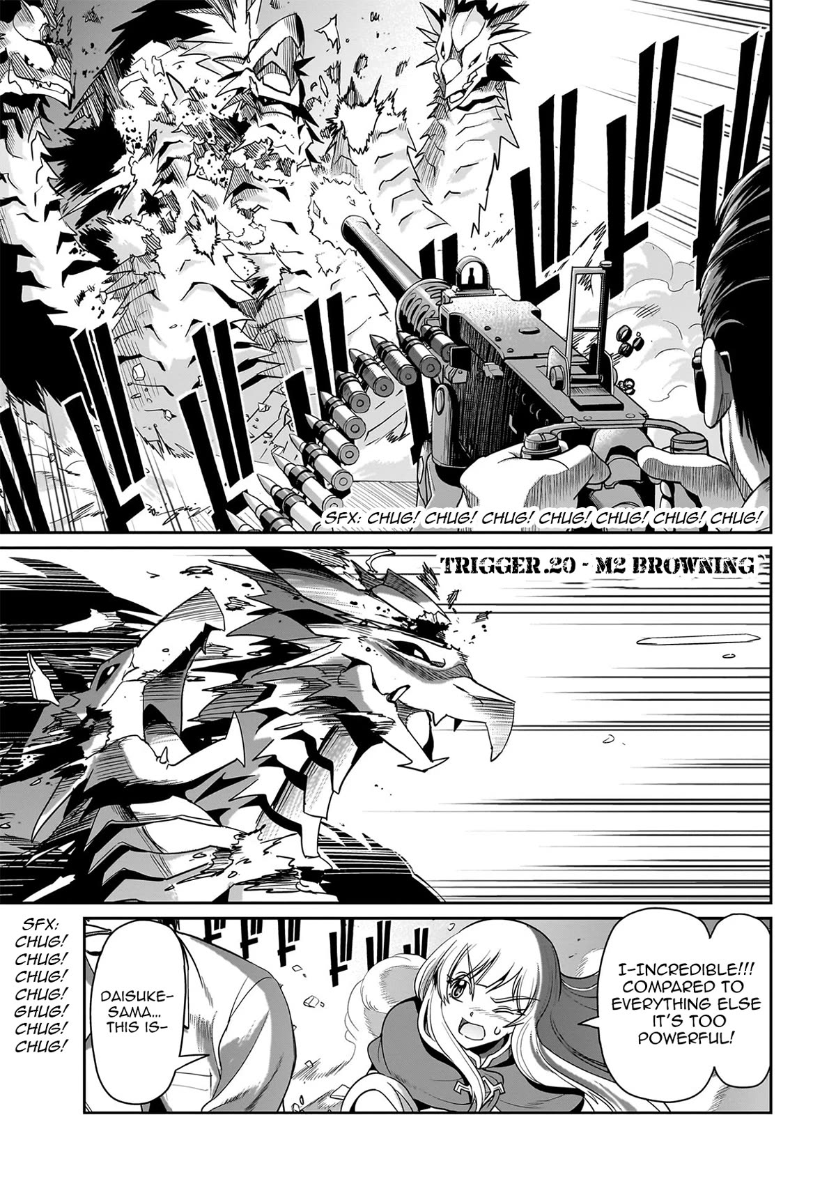 The Gunner's Life of a Middle-aged Man Summoned to Another World and Armed With a Rifle Chapter 20 page 2 - Chapter 20: M2 Browning