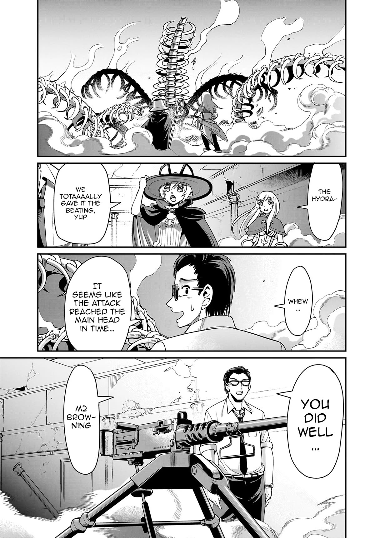 The Gunner's Life of a Middle-aged Man Summoned to Another World and Armed With a Rifle Chapter 20 page 20 - Chapter 20: M2 Browning