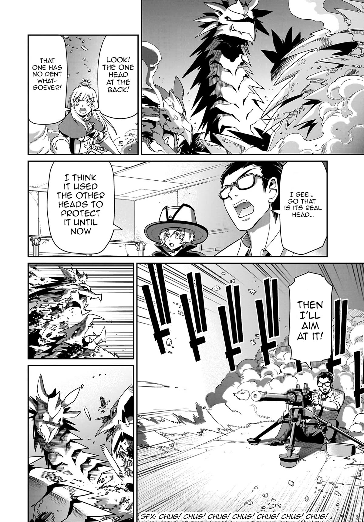 The Gunner's Life of a Middle-aged Man Summoned to Another World and Armed With a Rifle Chapter 20 page 5 - Chapter 20: M2 Browning