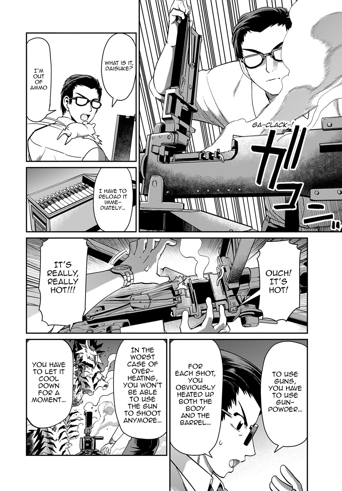 The Gunner's Life of a Middle-aged Man Summoned to Another World and Armed With a Rifle Chapter 20 page 7 - Chapter 20: M2 Browning