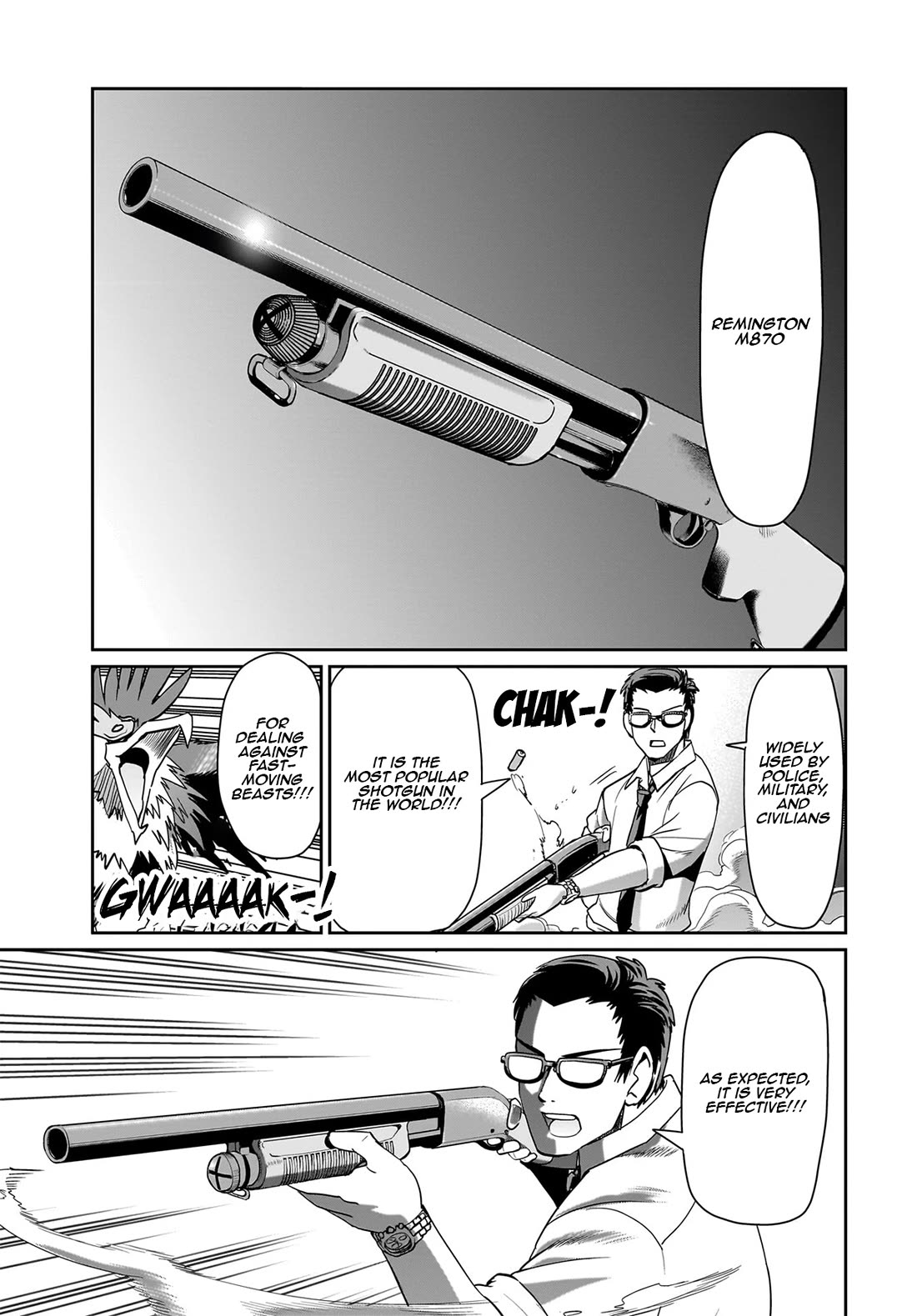 The Gunner's Life of a Middle-aged Man Summoned to Another World and Armed With a Rifle Chapter 24 page 10 - Chapter 24: Battle of the Shrine
