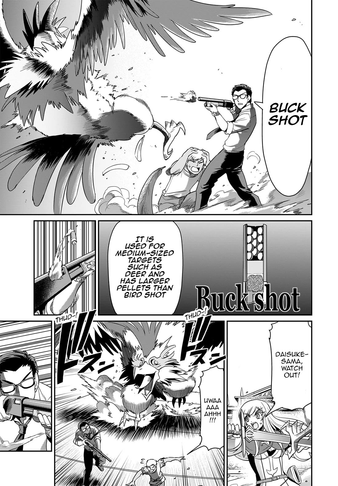 The Gunner's Life of a Middle-aged Man Summoned to Another World and Armed With a Rifle Chapter 24 page 12 - Chapter 24: Battle of the Shrine