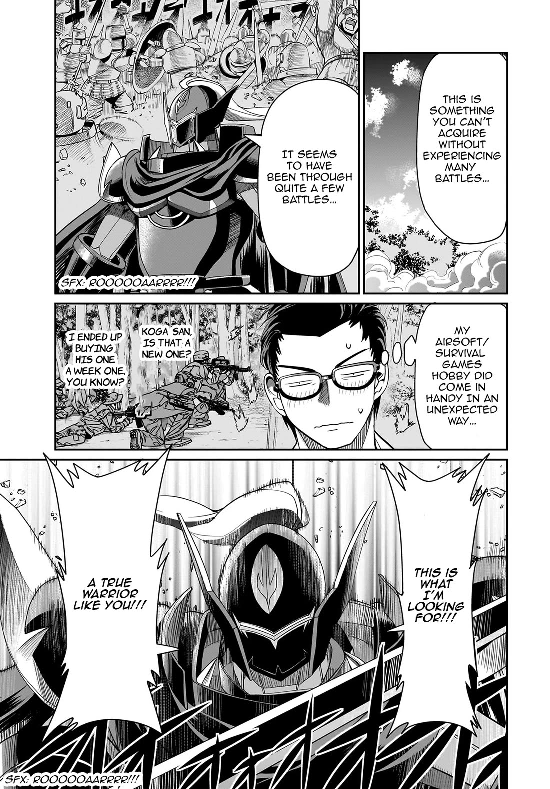 The Gunner's Life of a Middle-aged Man Summoned to Another World and Armed With a Rifle Chapter 26 page 12 - Chapter 26: Daisuke Vs. Zol