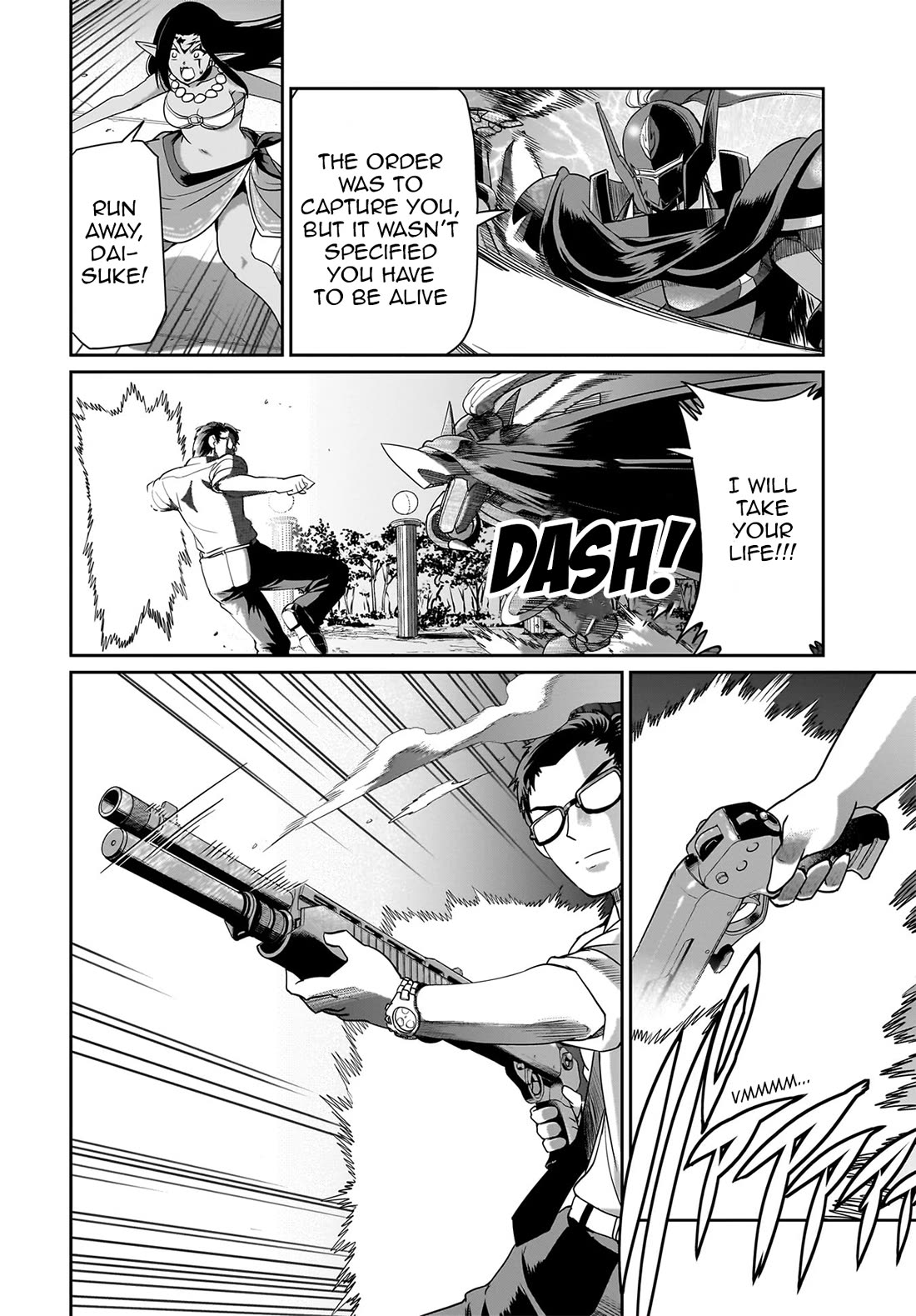 The Gunner's Life of a Middle-aged Man Summoned to Another World and Armed With a Rifle Chapter 26 page 13 - Chapter 26: Daisuke Vs. Zol