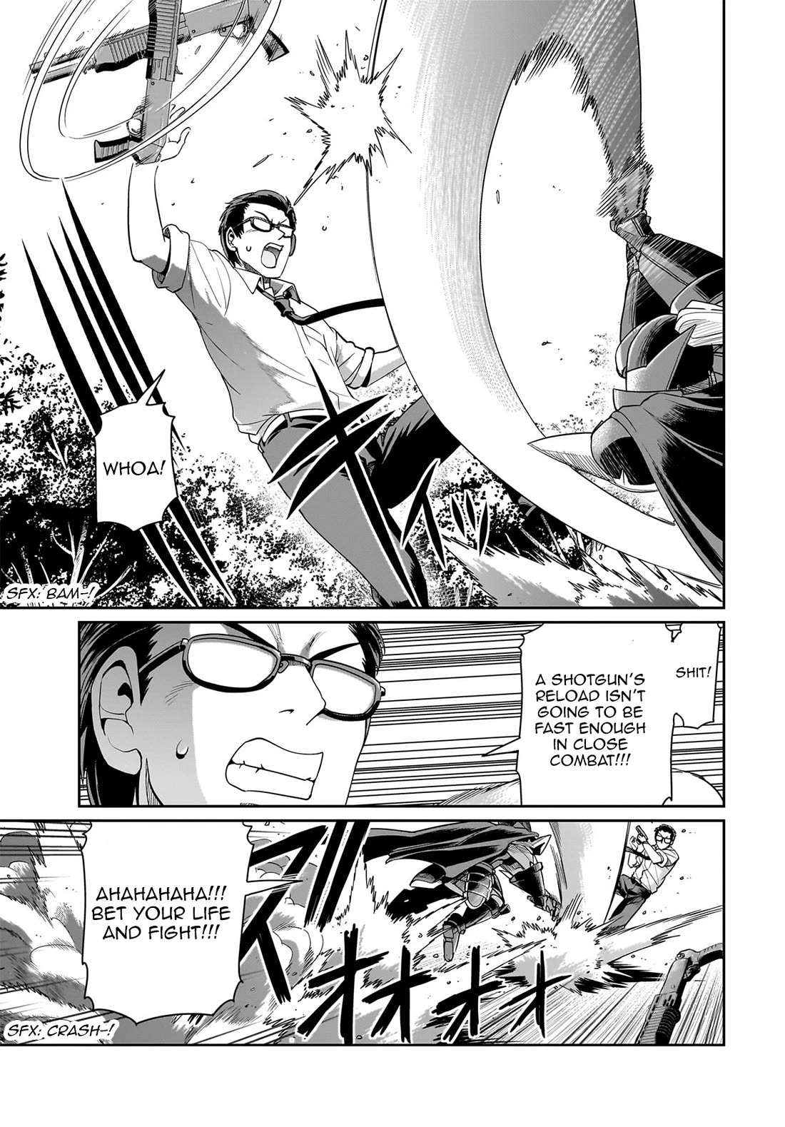 The Gunner's Life of a Middle-aged Man Summoned to Another World and Armed With a Rifle Chapter 26 page 14 - Chapter 26: Daisuke Vs. Zol
