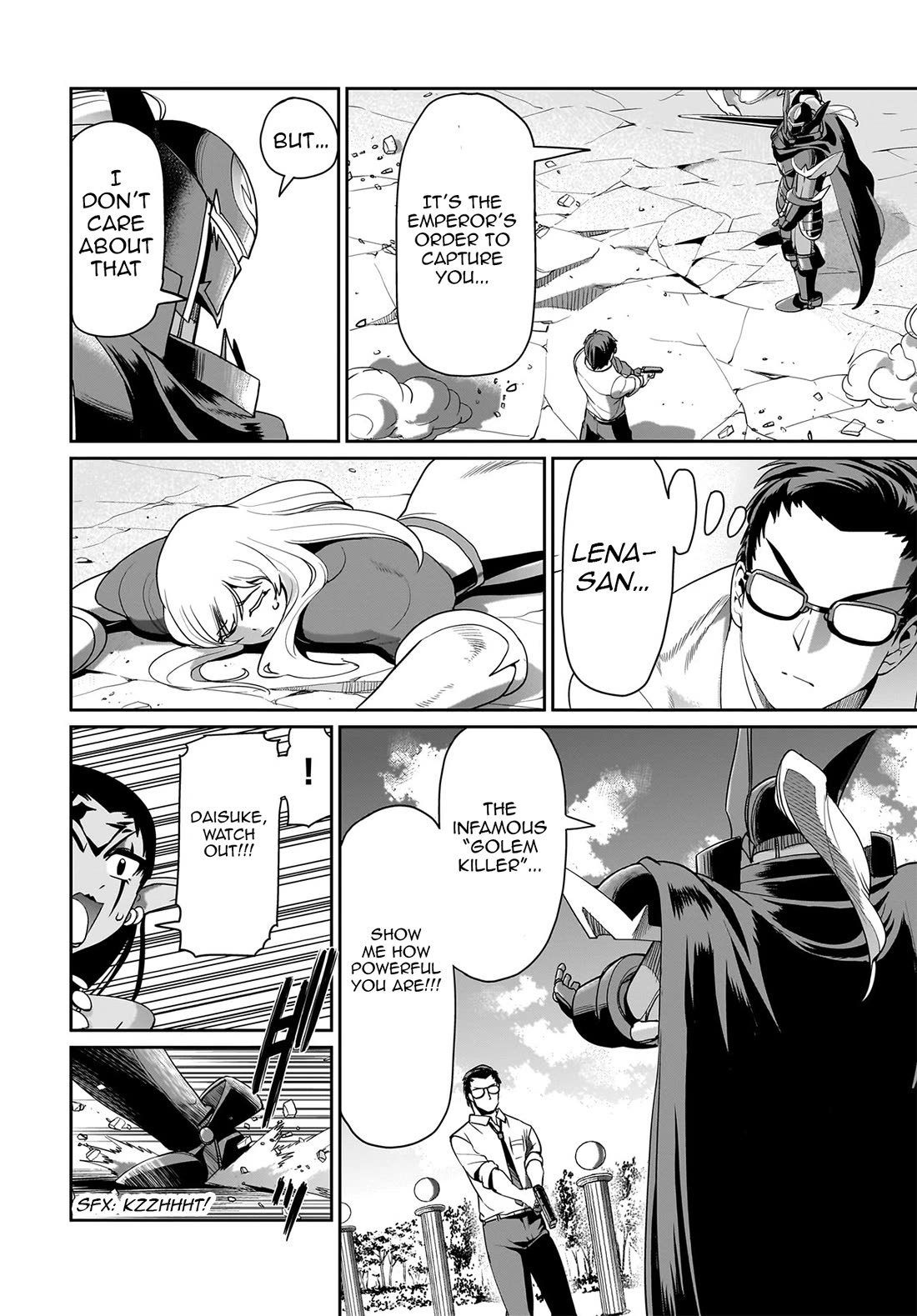 The Gunner's Life of a Middle-aged Man Summoned to Another World and Armed With a Rifle Chapter 26 page 5 - Chapter 26: Daisuke Vs. Zol