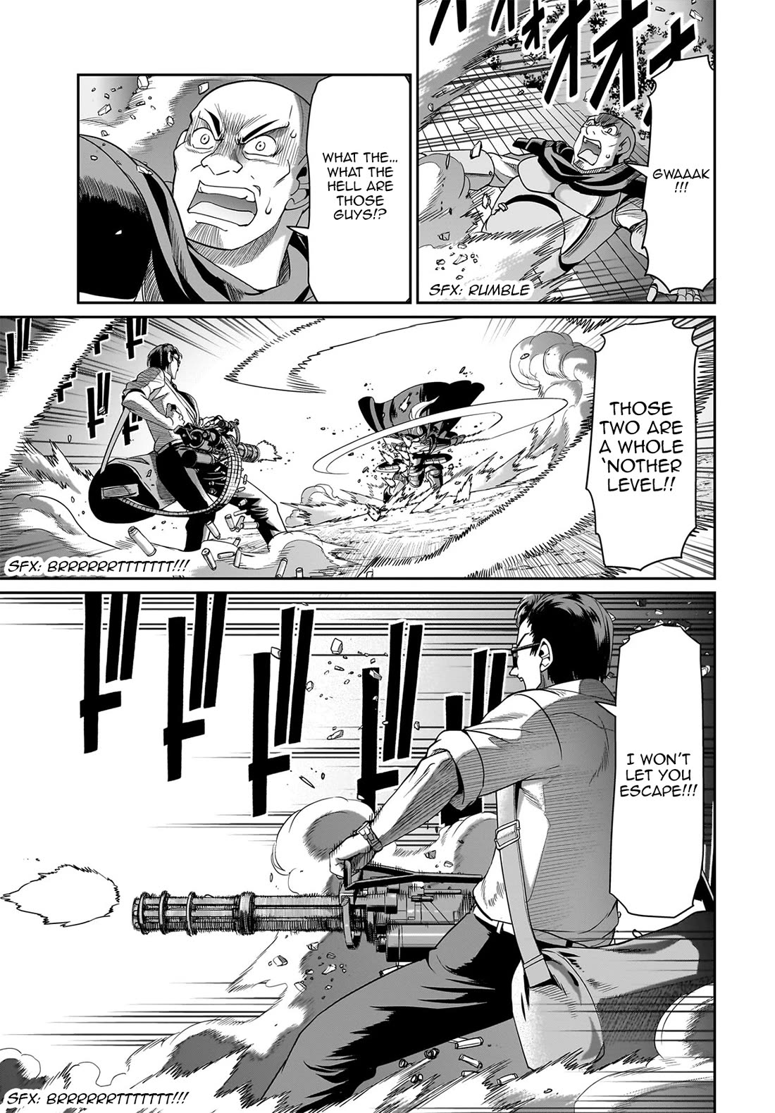 The Gunner's Life of a Middle-aged Man Summoned to Another World and Armed With a Rifle Chapter 27 page 10 - Chapter 27: M134