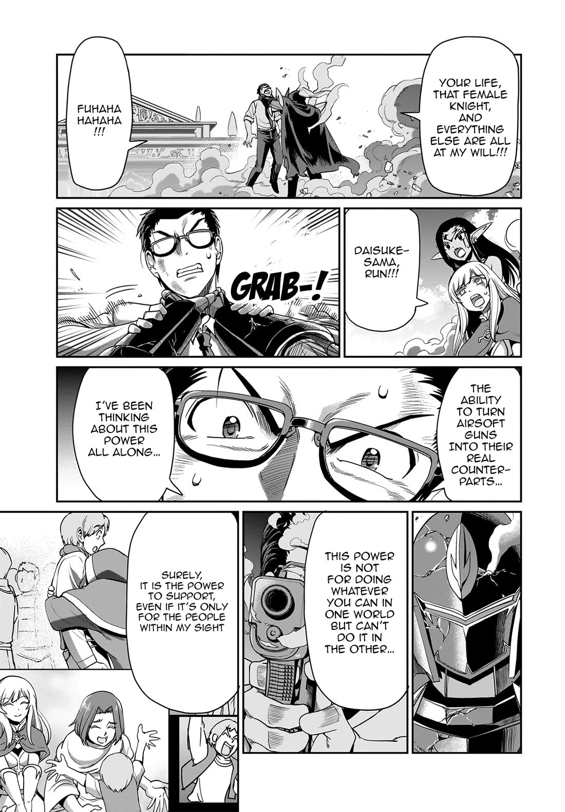 The Gunner's Life of a Middle-aged Man Summoned to Another World and Armed With a Rifle Chapter 27 page 14 - Chapter 27: M134