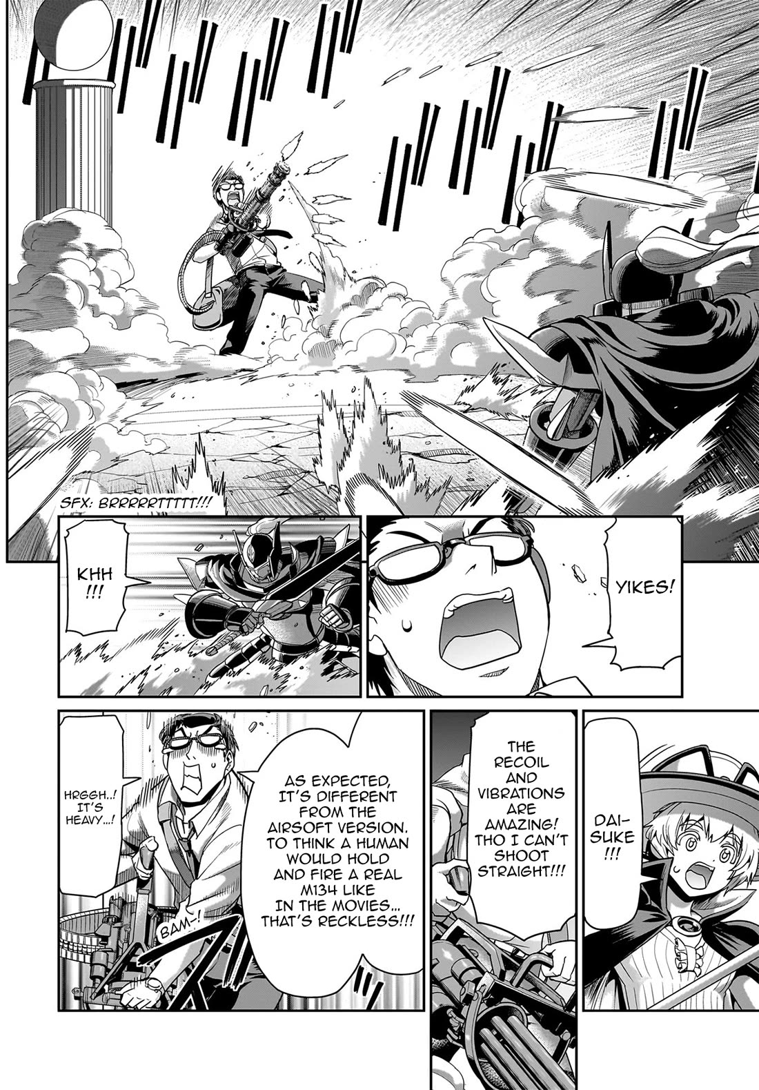 The Gunner's Life of a Middle-aged Man Summoned to Another World and Armed With a Rifle Chapter 27 page 3 - Chapter 27: M134