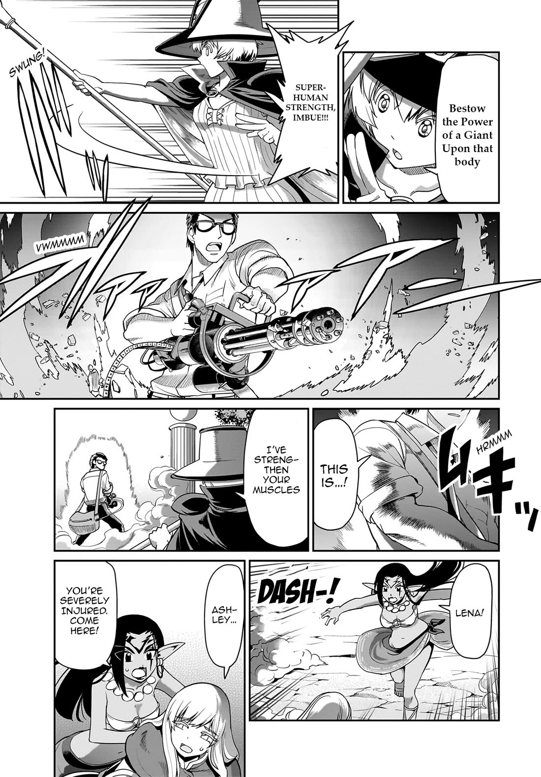 The Gunner's Life of a Middle-aged Man Summoned to Another World and Armed With a Rifle Chapter 27 page 4 - Chapter 27: M134
