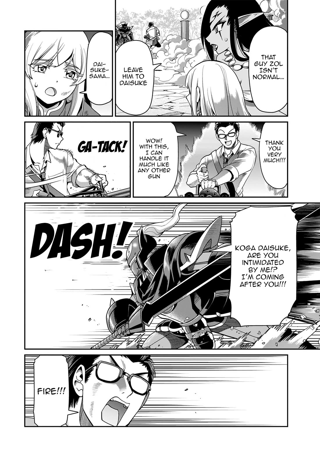 The Gunner's Life of a Middle-aged Man Summoned to Another World and Armed With a Rifle Chapter 27 page 5 - Chapter 27: M134
