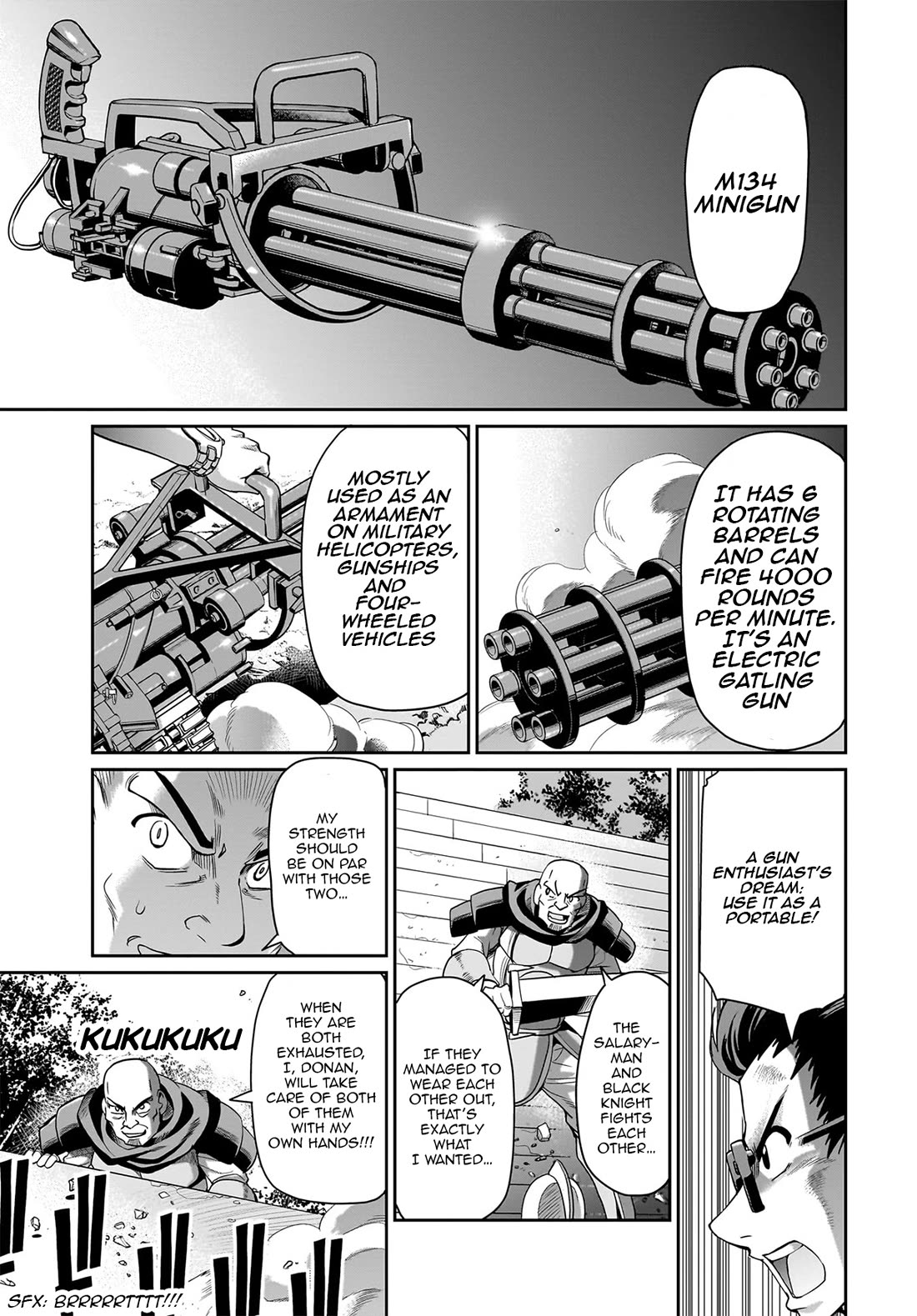The Gunner's Life of a Middle-aged Man Summoned to Another World and Armed With a Rifle Chapter 27 page 8 - Chapter 27: M134