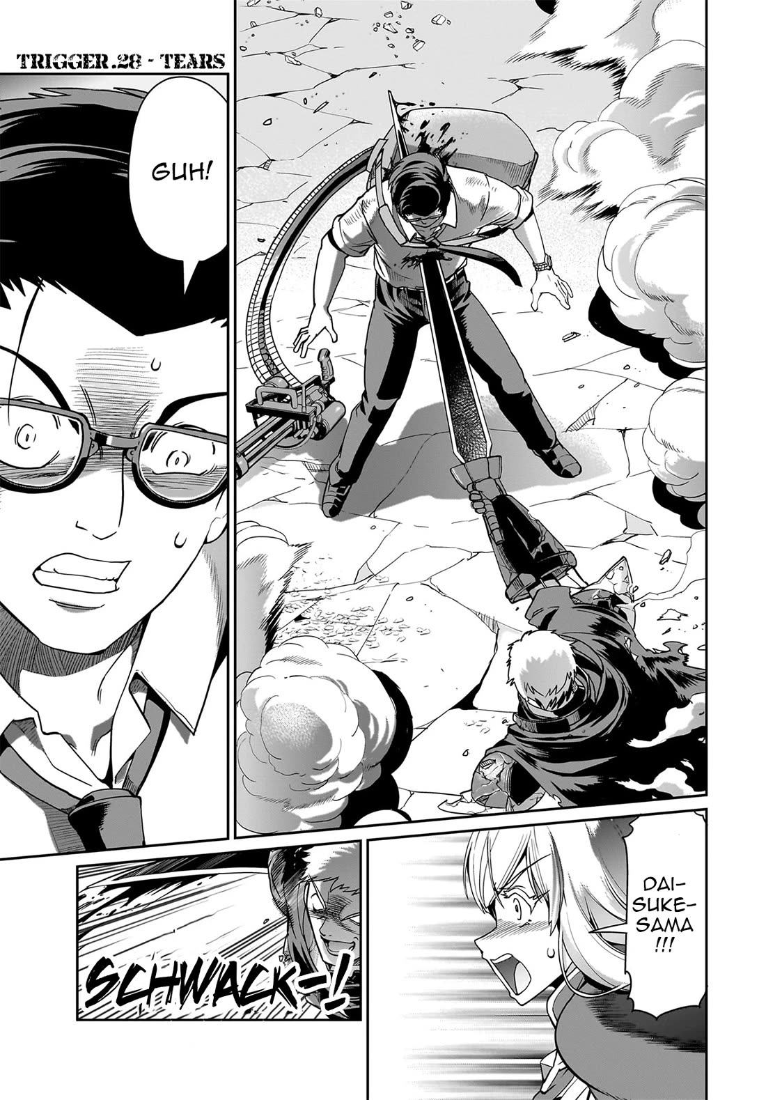 The Gunner's Life of a Middle-aged Man Summoned to Another World and Armed With a Rifle Chapter 28 page 2 - Chapter 28: Tears