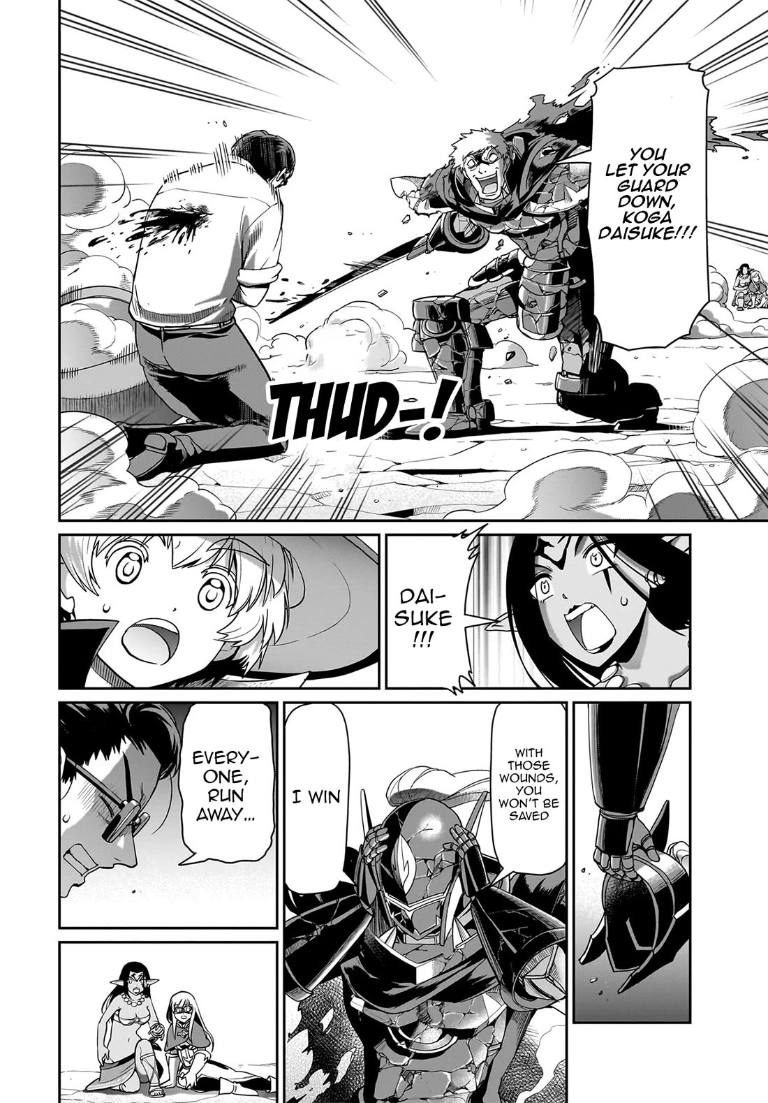 The Gunner's Life of a Middle-aged Man Summoned to Another World and Armed With a Rifle Chapter 28 page 3 - Chapter 28: Tears