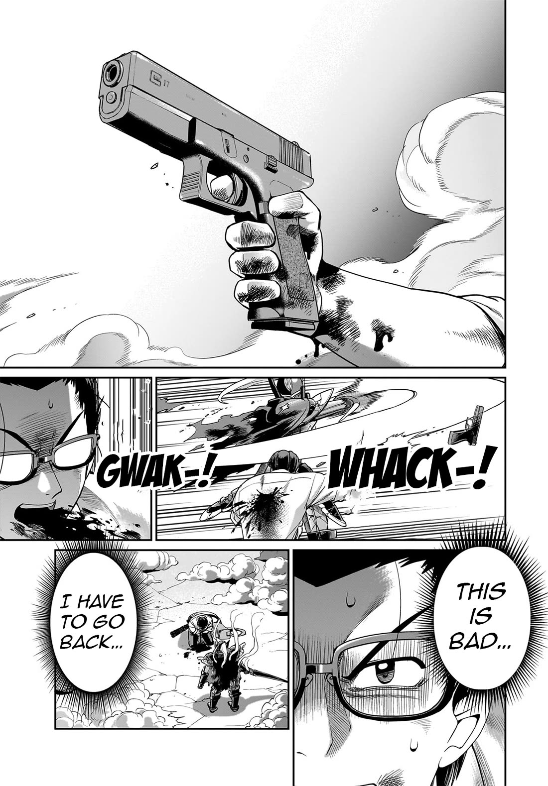 The Gunner's Life of a Middle-aged Man Summoned to Another World and Armed With a Rifle Chapter 28 page 4 - Chapter 28: Tears