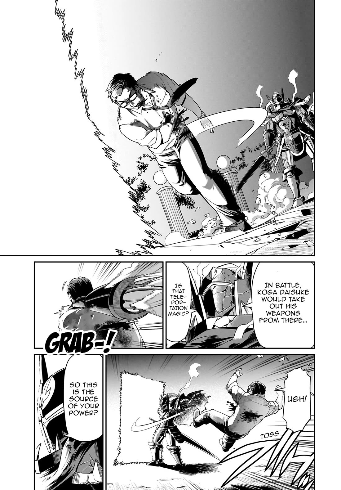 The Gunner's Life of a Middle-aged Man Summoned to Another World and Armed With a Rifle Chapter 28 page 6 - Chapter 28: Tears